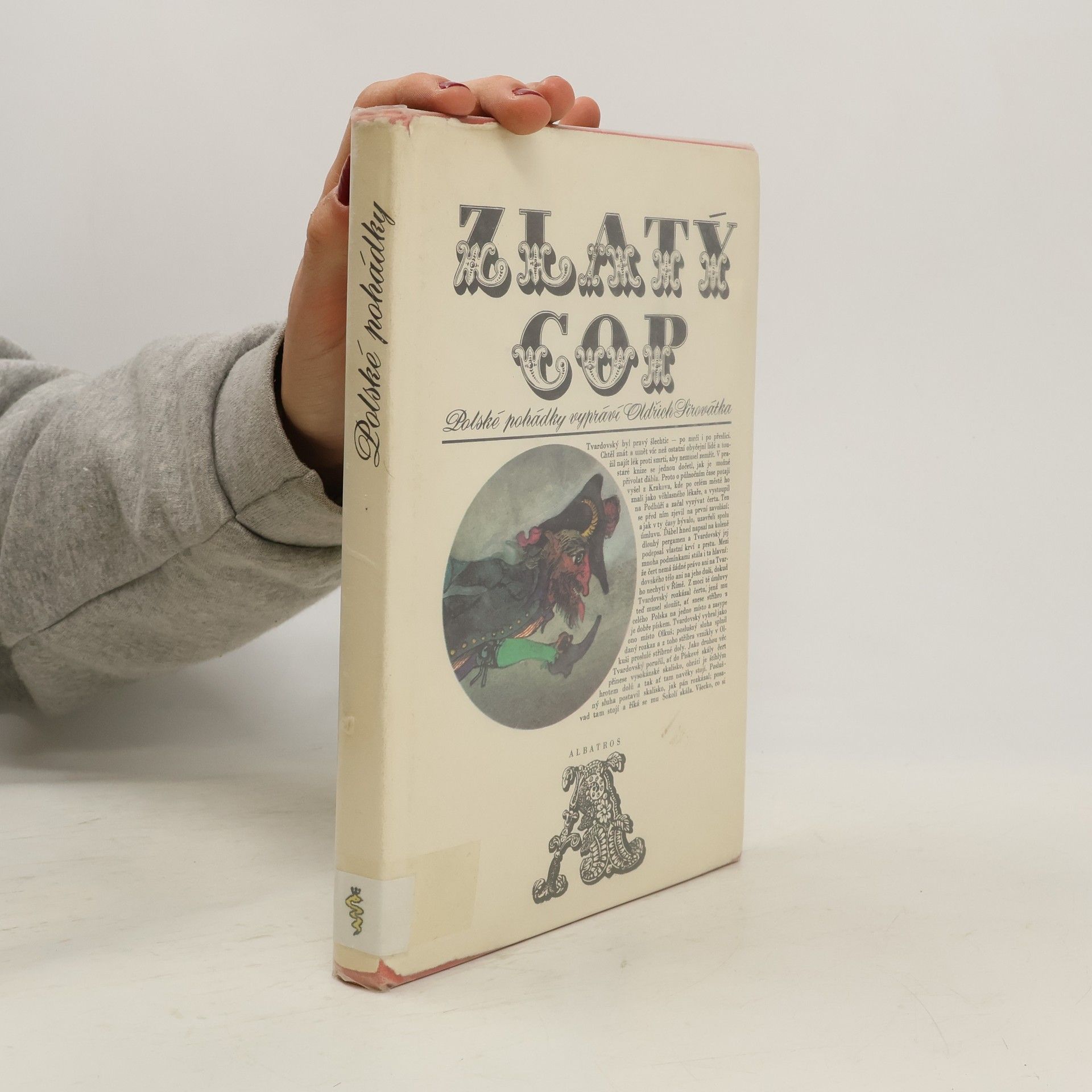 Oldřich Sirovátka Zlatý cop. Polské pohádky vypráví Oldřich Sirovátka
