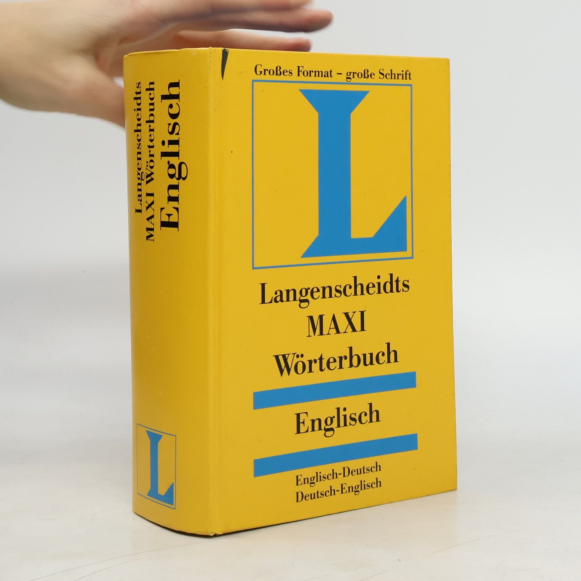 Autorenkollektiv Langenscheidts Maxi-Wörterbuch Englisch