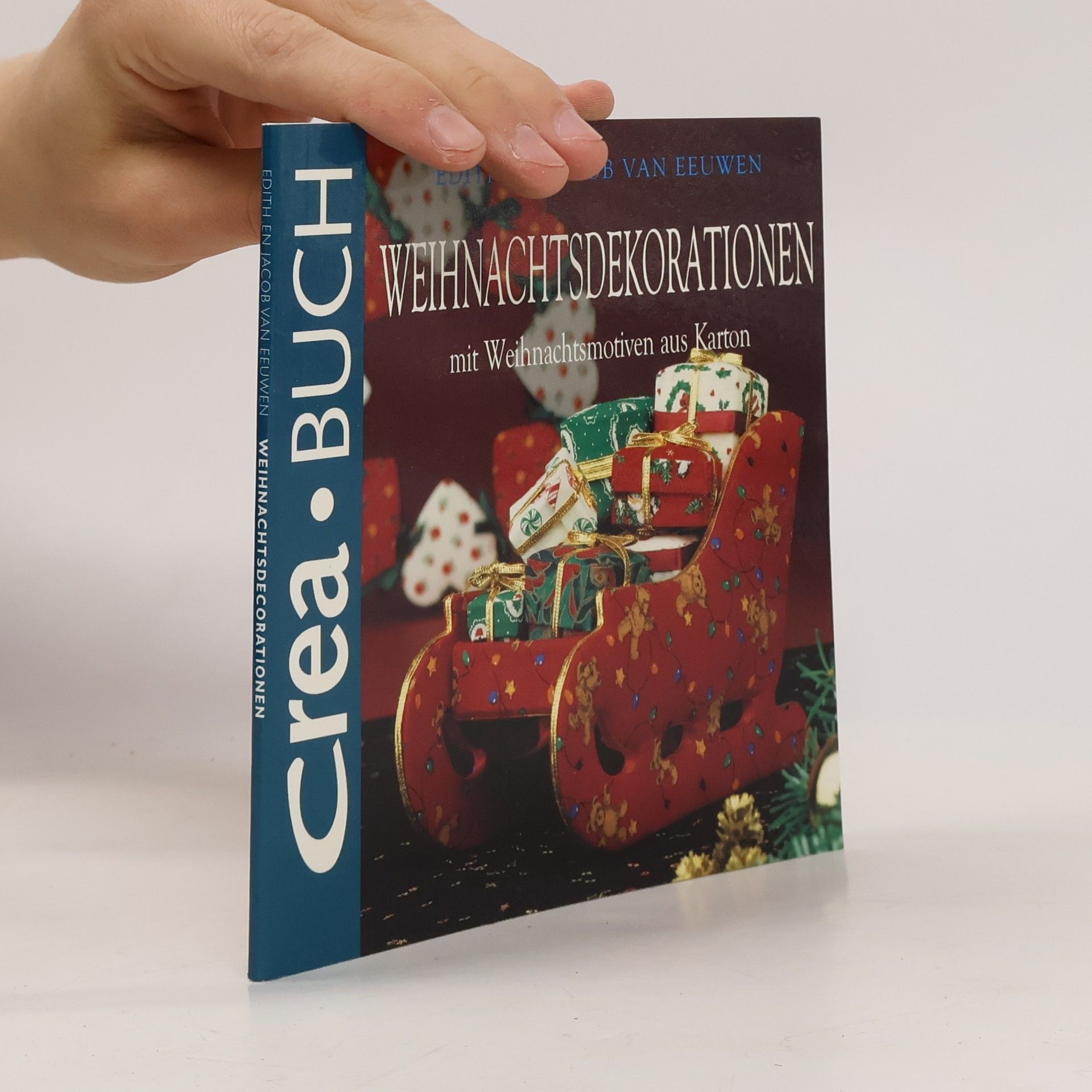 Edith Van Eeuwen Weihnachtsdekorationen mit Weihnachtsmotiven aus Karton