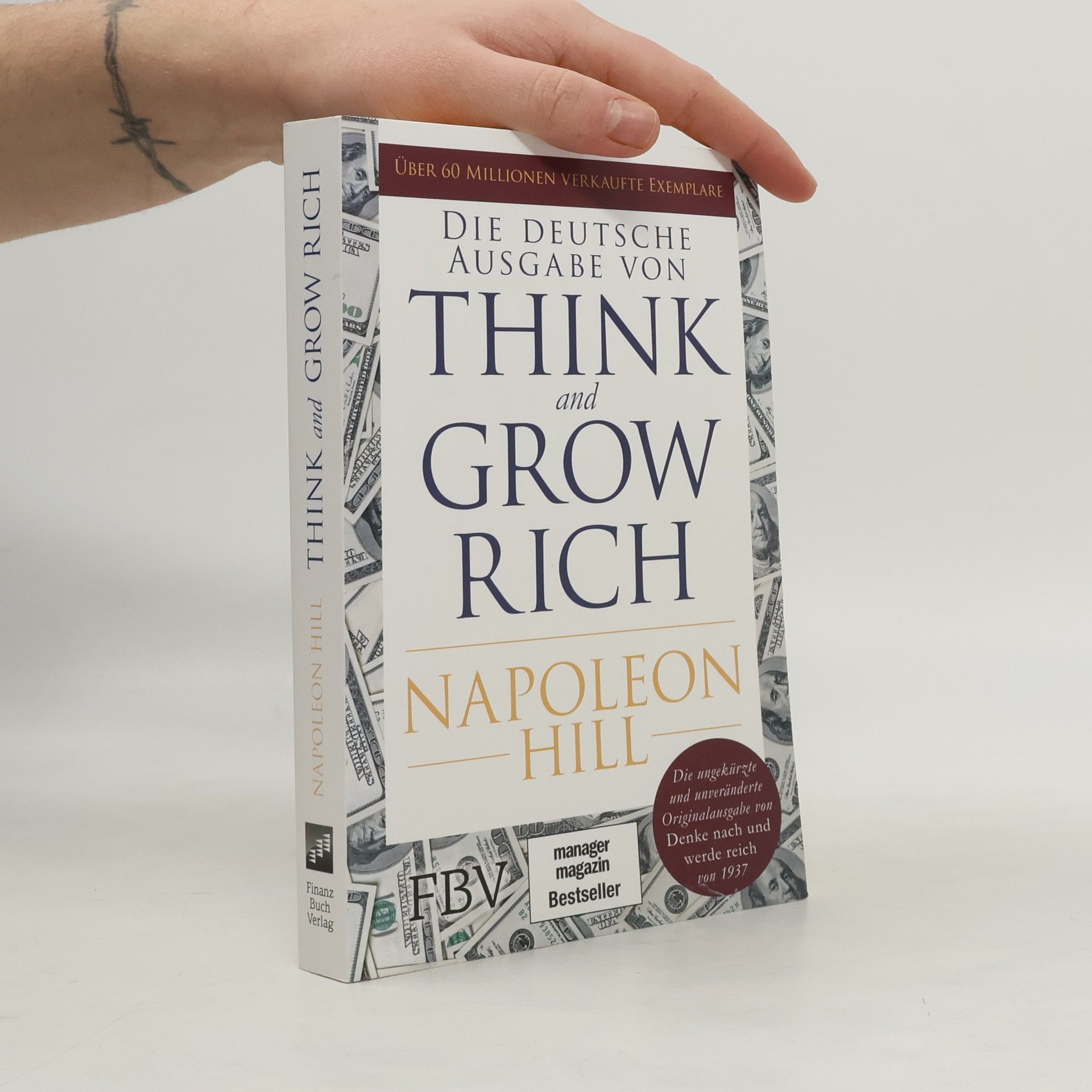 Die deutsche Ausgabe von Think and Grow Rich