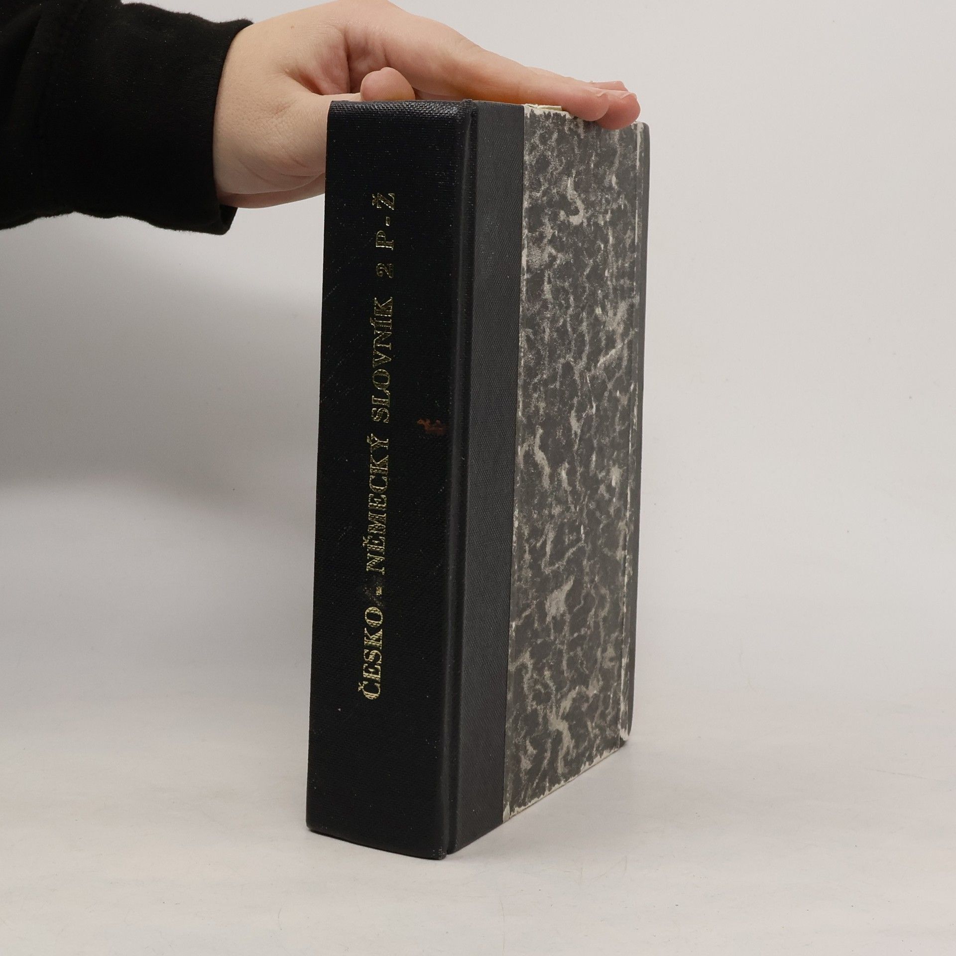 Autores varios Česko-německý slovník, díl 2 (P-Ž).
