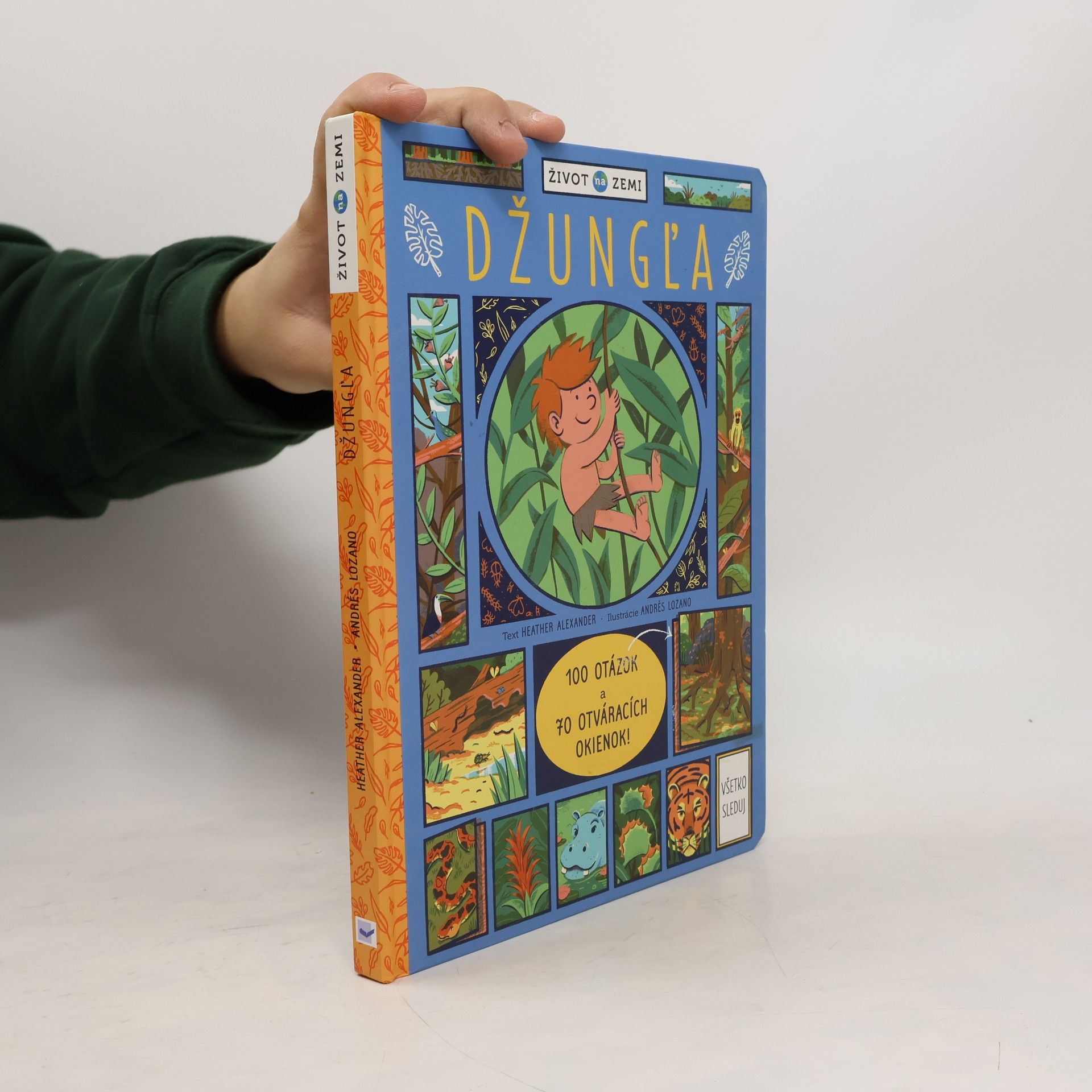 neuveden Život na Zemi Džungla – 100 otázok a 70 okienok