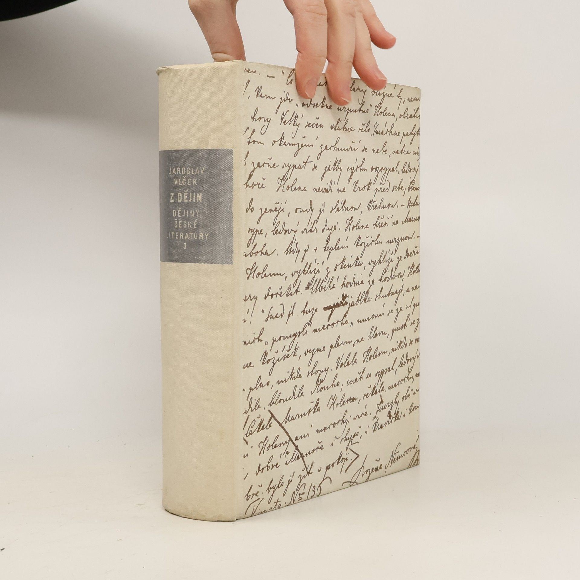 Jaroslav Vlček Z dějin. Dějiny české literatury III