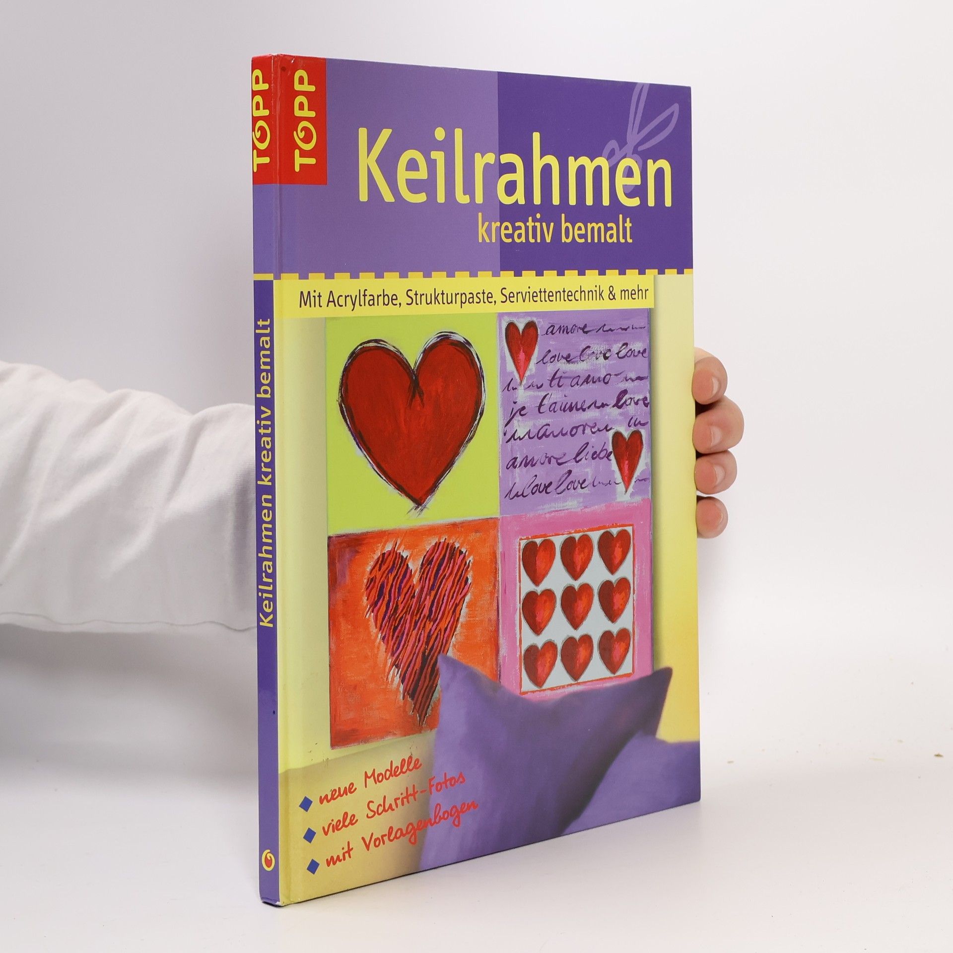 Barbara Huber-Greub Keilrahmen kreativ bemalt