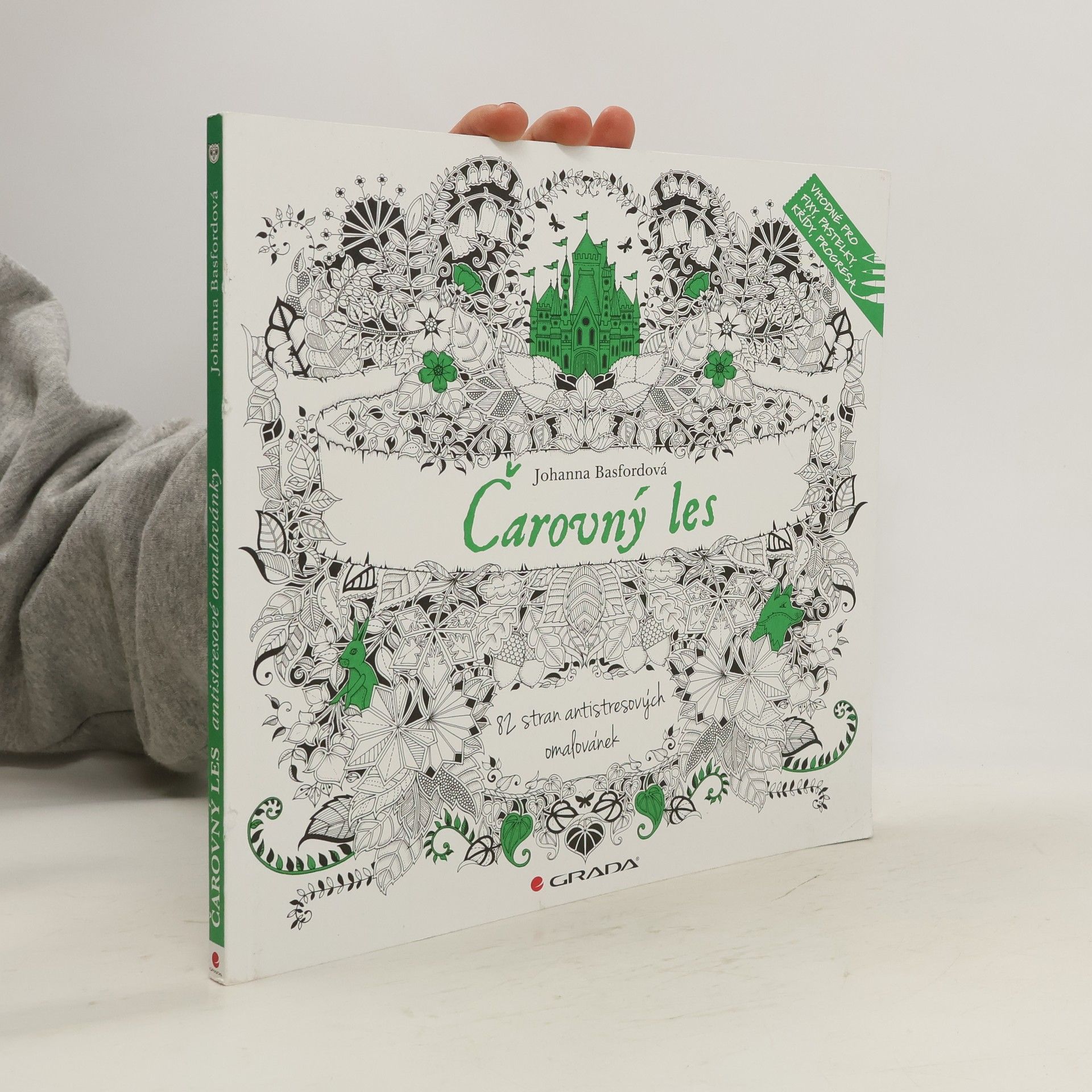 Johanna Basford Čarovný les: Antistresové omalovánky