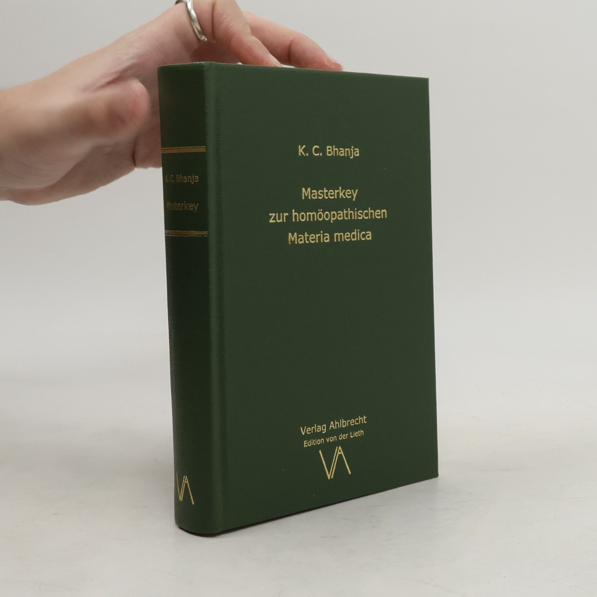 K. C. Bhanja Masterkey zur homöopathischen Materia medica