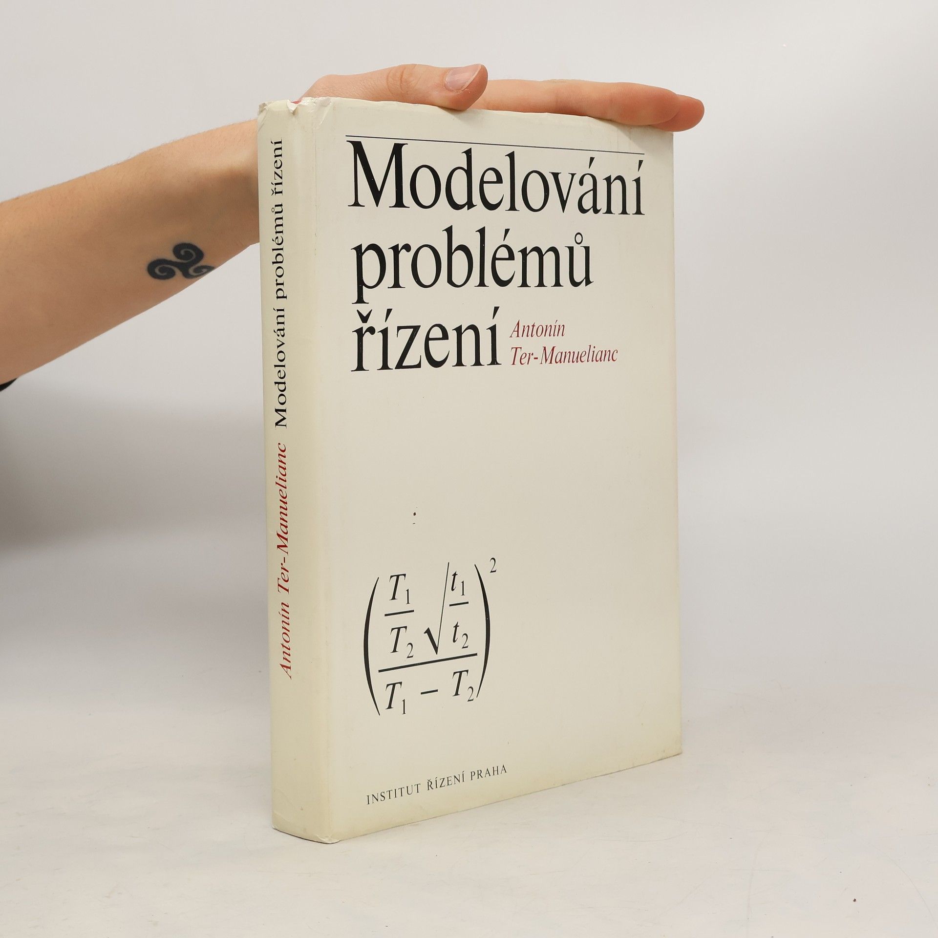 Antonín TerManuelianc Modelování problémů řízení