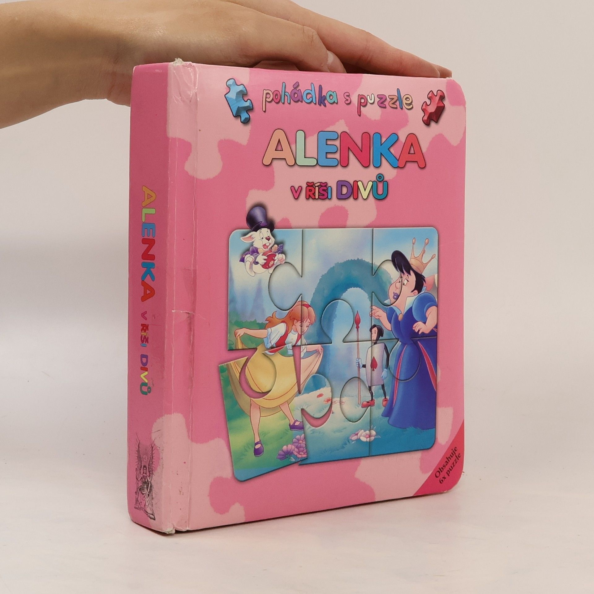 Kolektív autorov Alenka v říši divů: pohádka s puzzle
