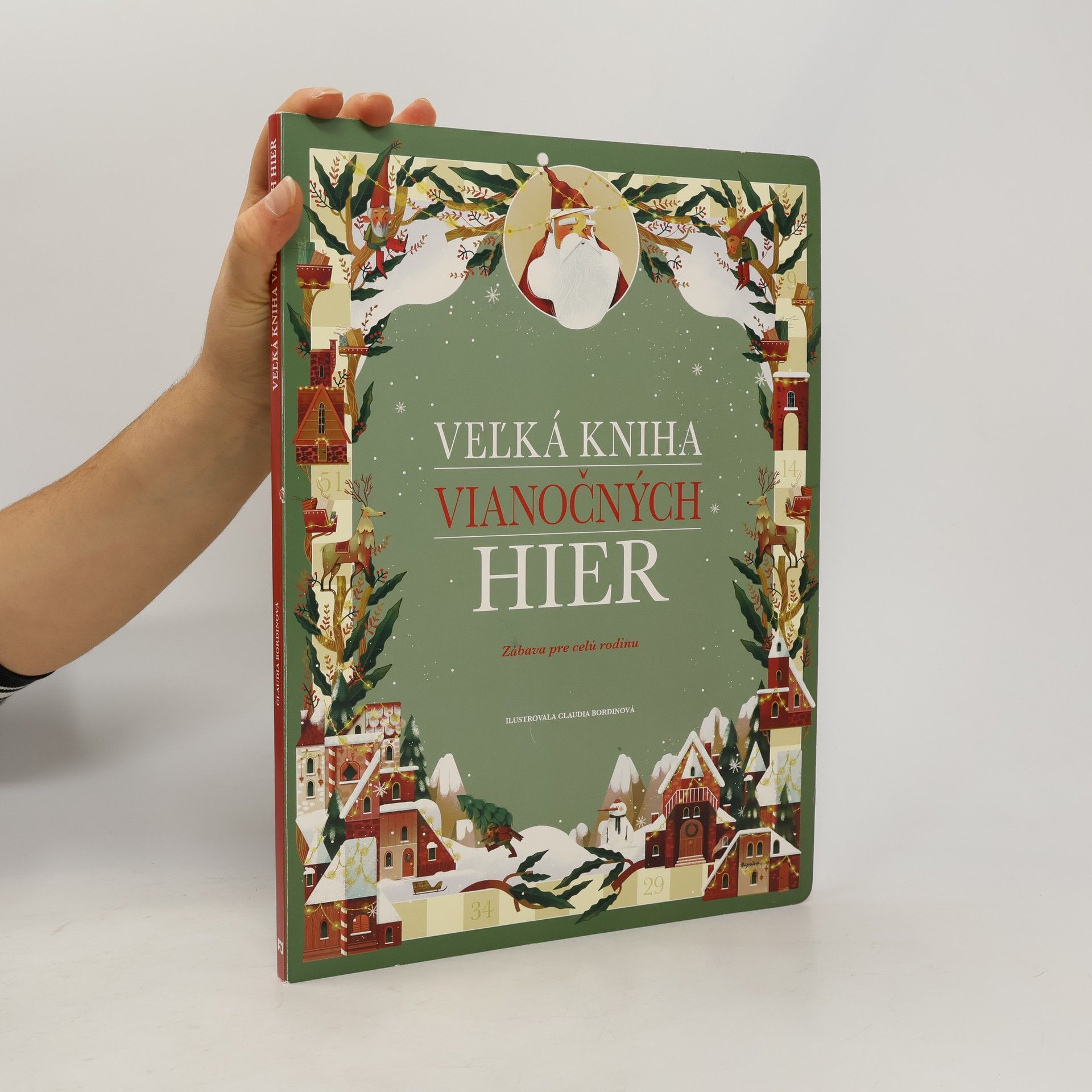 Claudia Bordin Veľká kniha vianočných hier