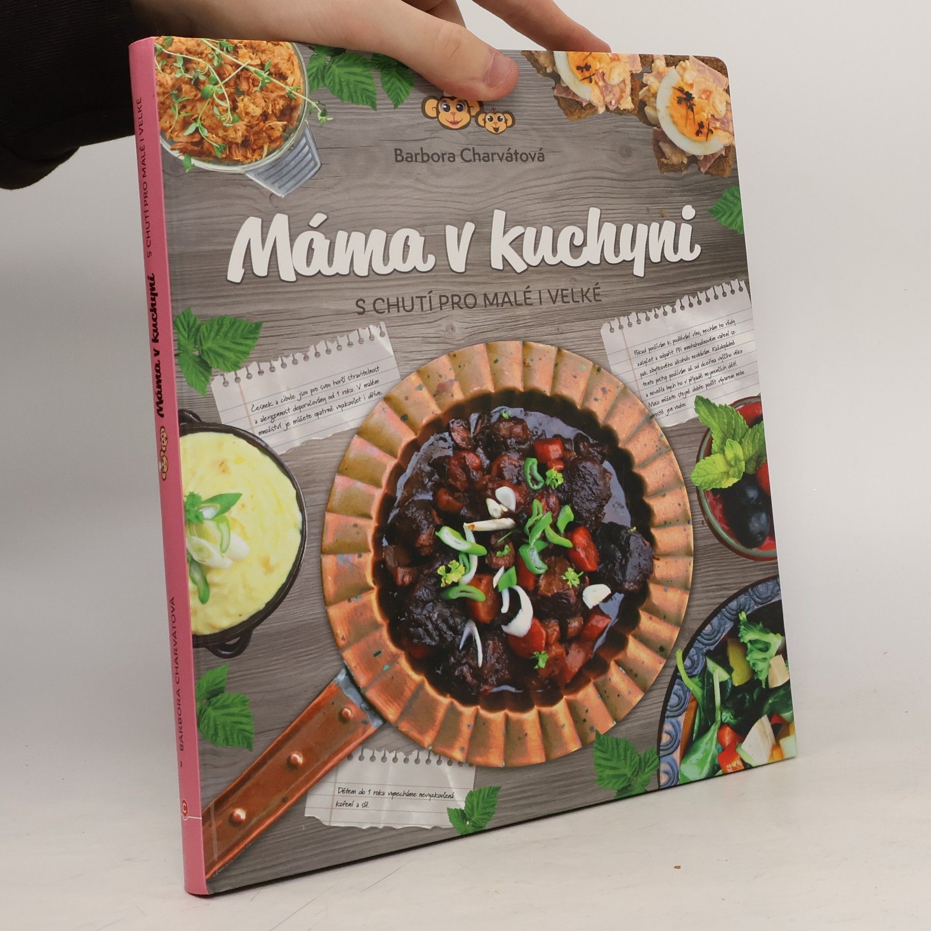 Barbora Charvátová Máma v kuchyni. S chutí pro malé i velké