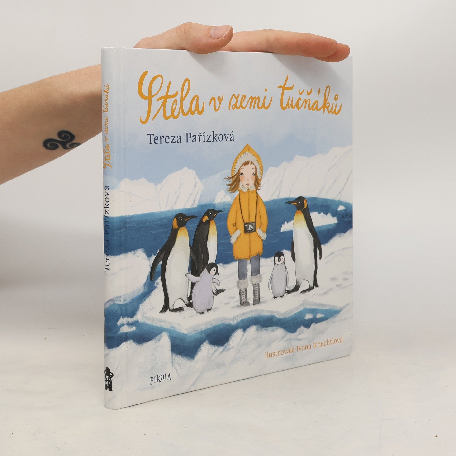 Stela v zemi tučňáků