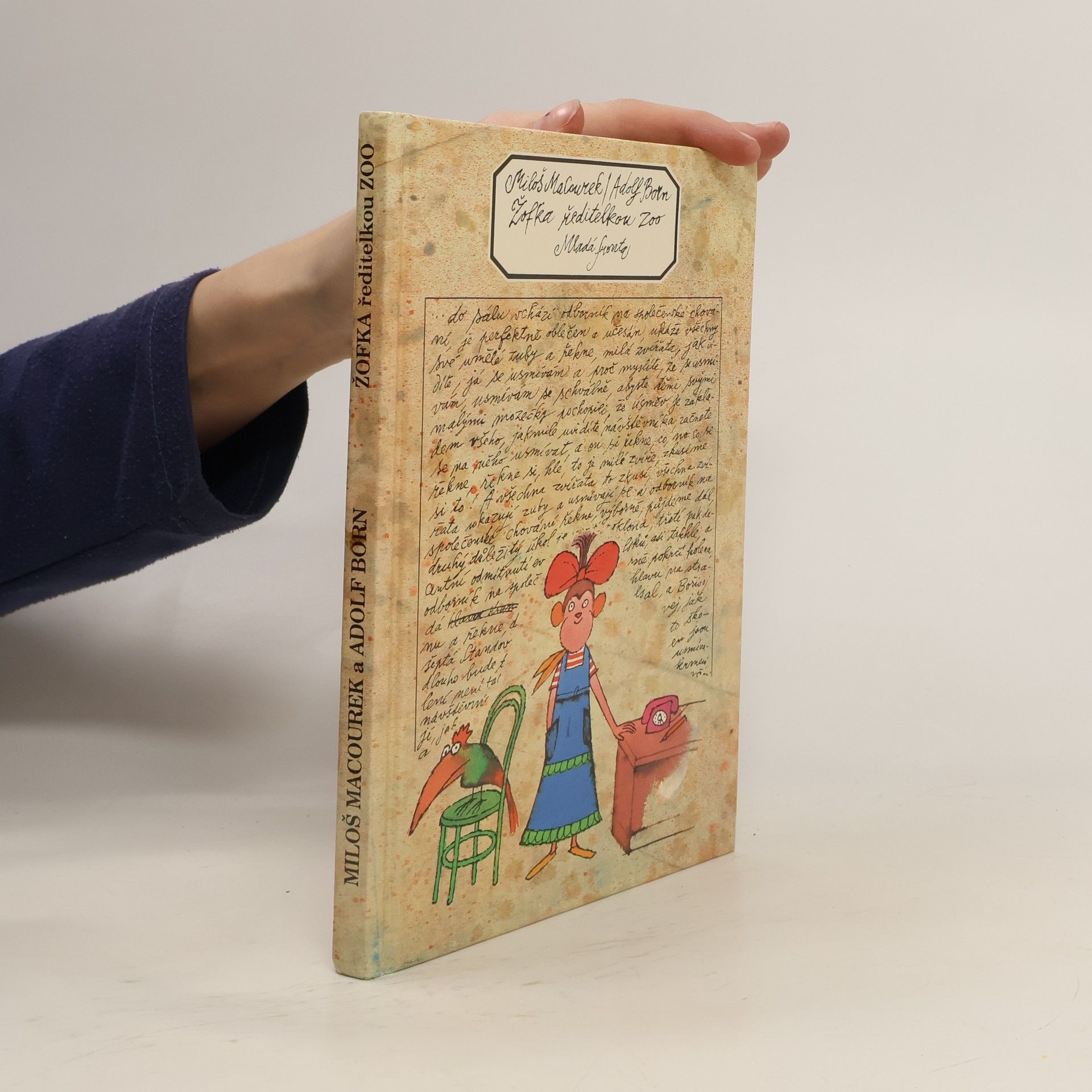 Adolf Born Žofka ředitelkou ZOO