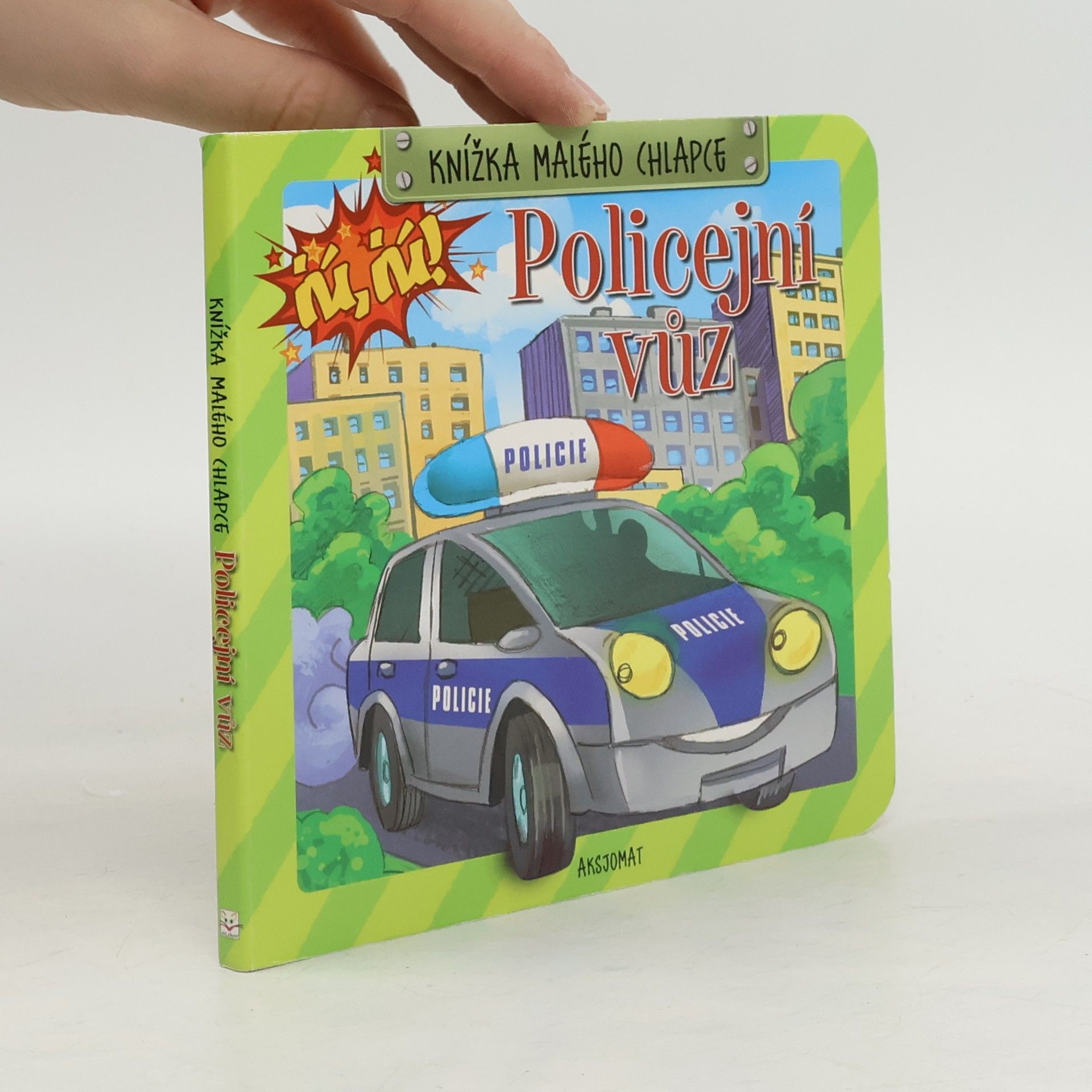 Anna Podgórska Knížka malého chlapce Policejní vůz