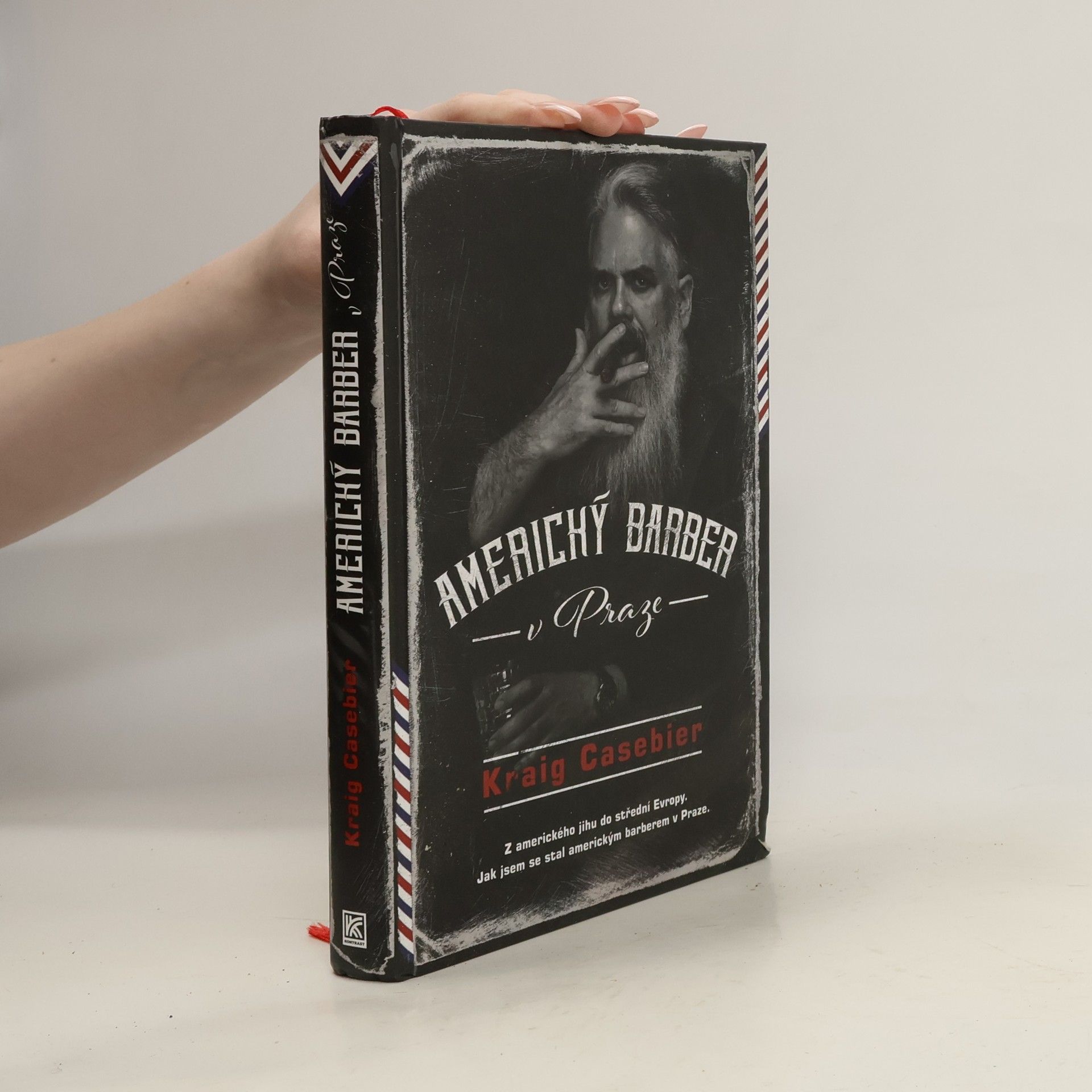 Kraig Casebier Americký barber v Praze