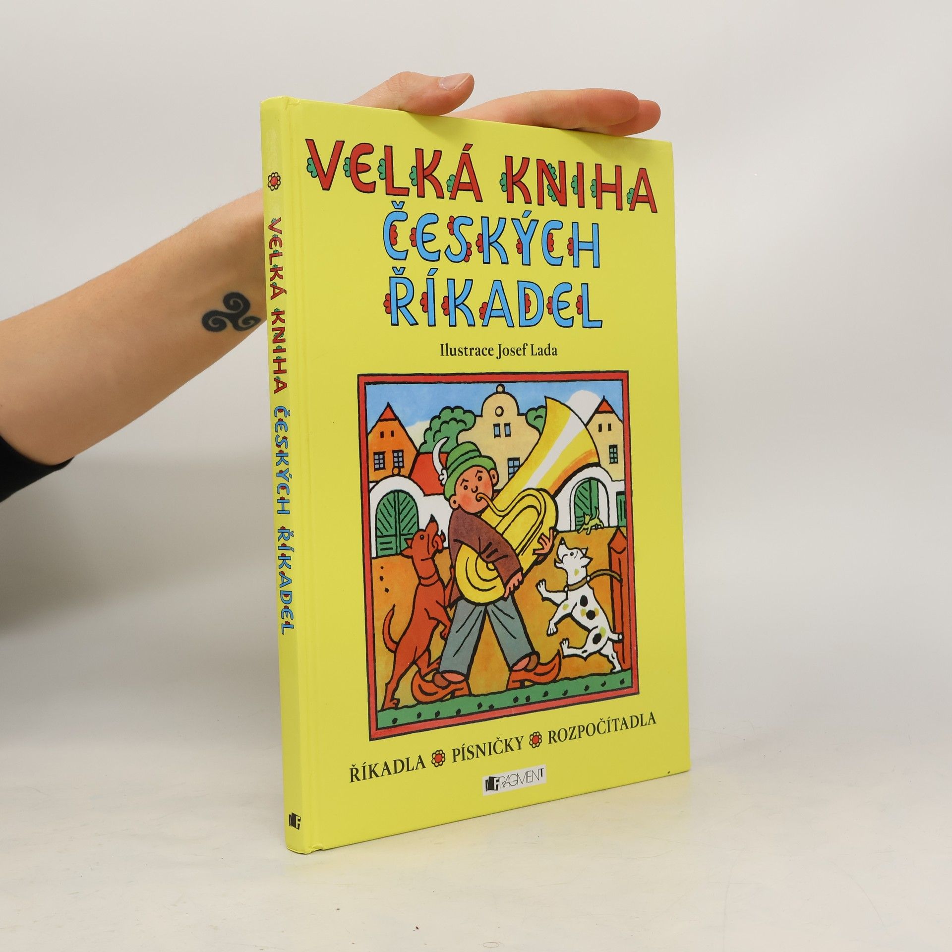 Josef Lada Velká kniha českých říkadel : říkadla, písničky, rozpočítadla