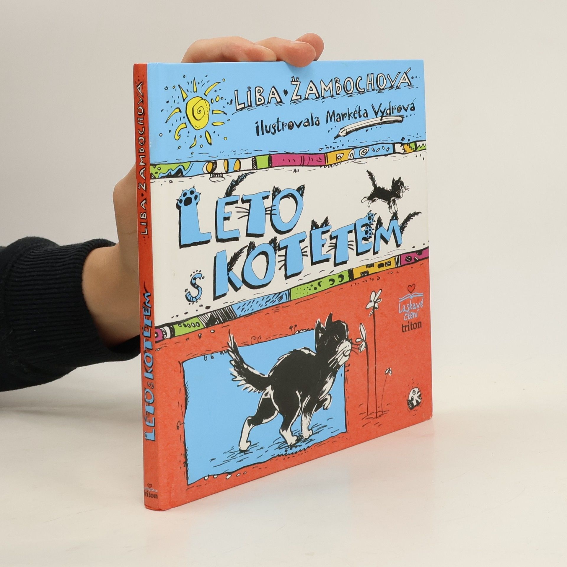 Liba Žambochová Léto s kotětem