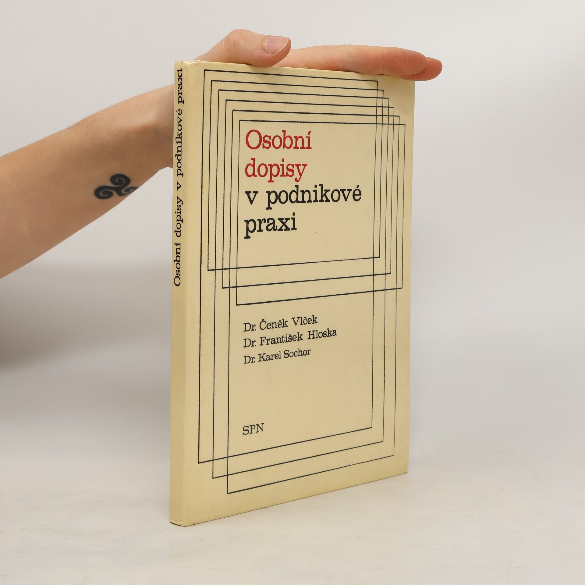 Čeněk Vlček Osobní dopisy v podnikové praxi