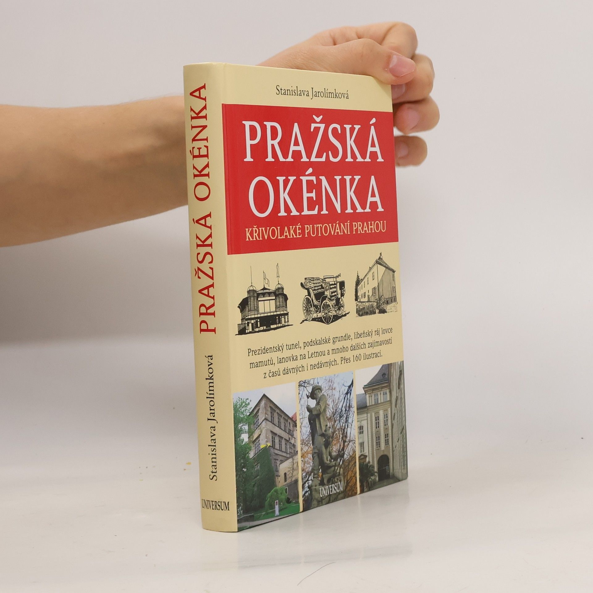 Stanislava Jarolímková Pražská okénka : křivolaké putování Prahou