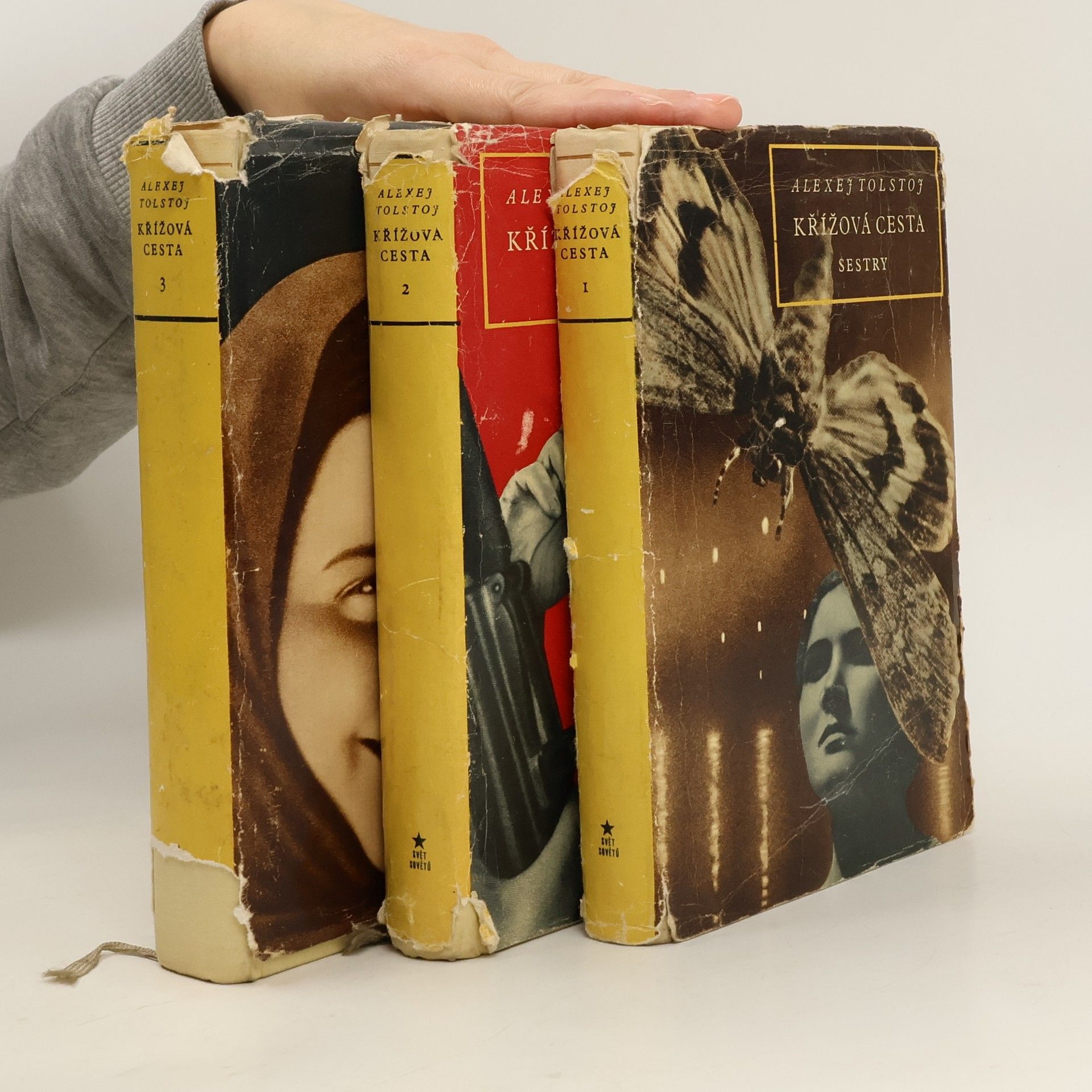 Aleksej N. Tolstoj Křížová cesta (trilogie ve 3 svazcích)