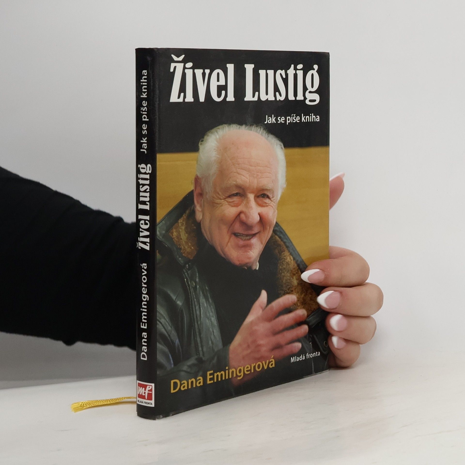 Dana Emingerová Živel Lustig. Jak se píše kniha aneb Hoď sebou ty bejku, už nemám moc času