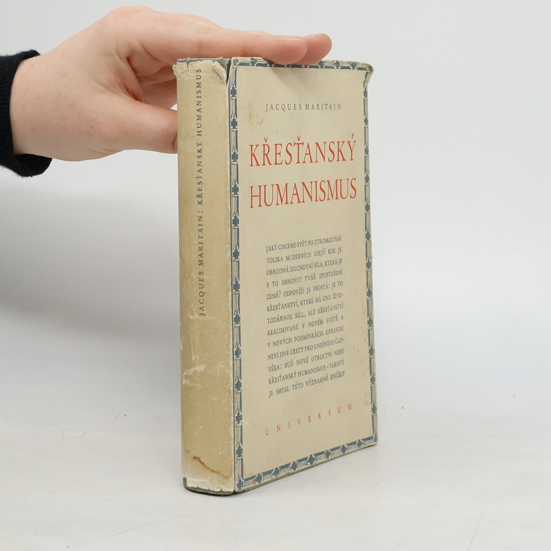 Jacques Maritain Křesťanský humanismus