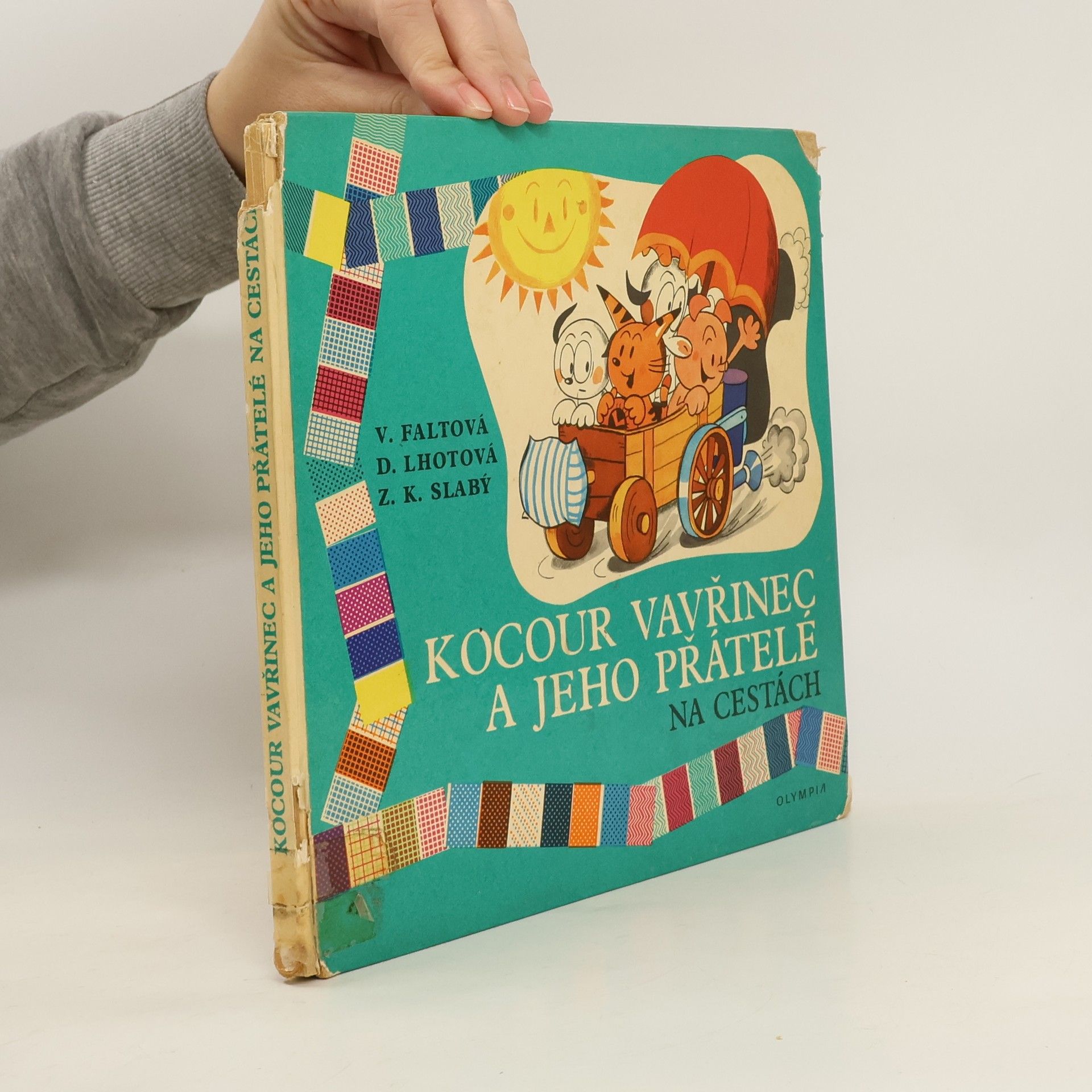 Věra Faltová Kocour Vavřinec a jeho přátelé na cestách