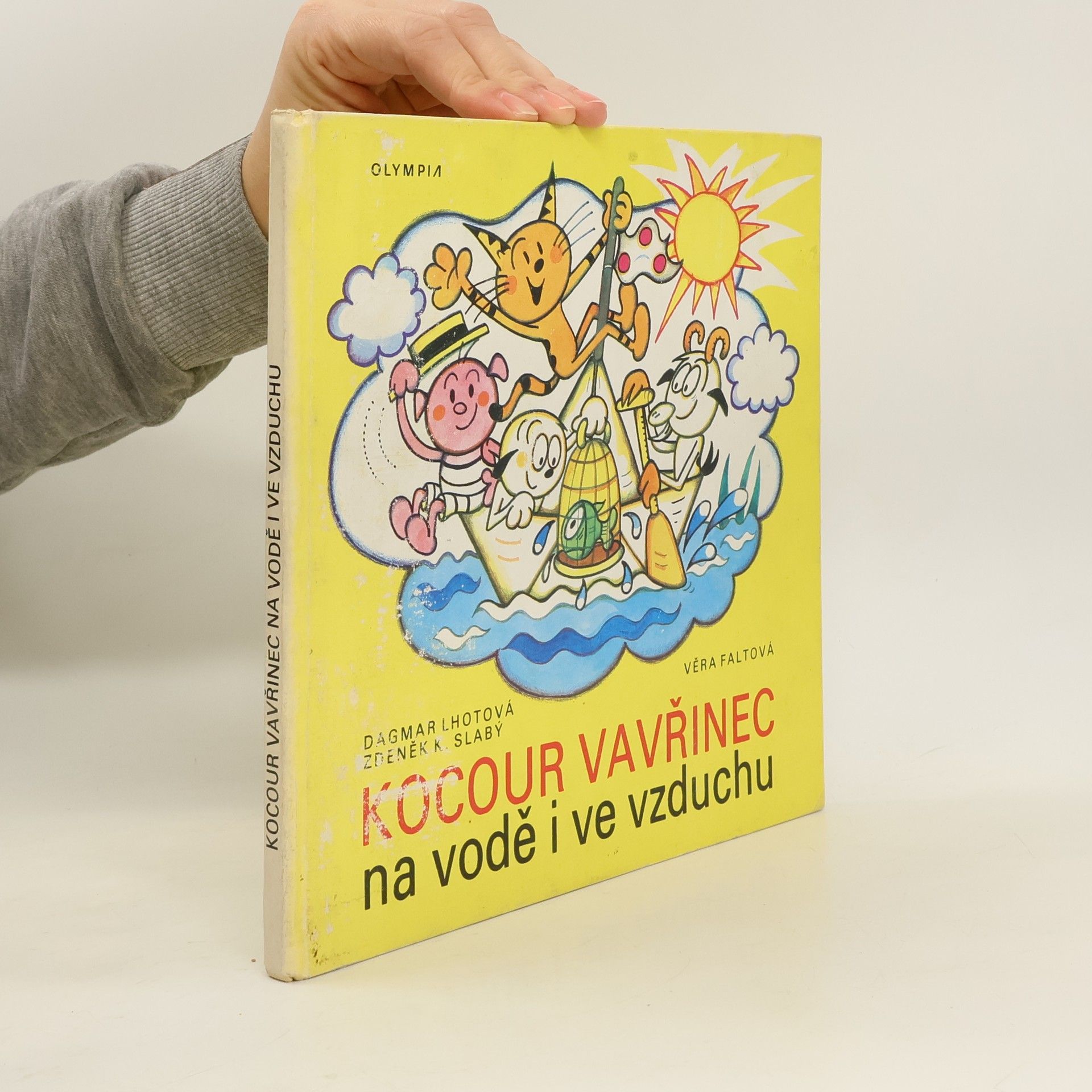 Dagmar Lhotová Kocour Vavřinec na vodě i ve vzduchu