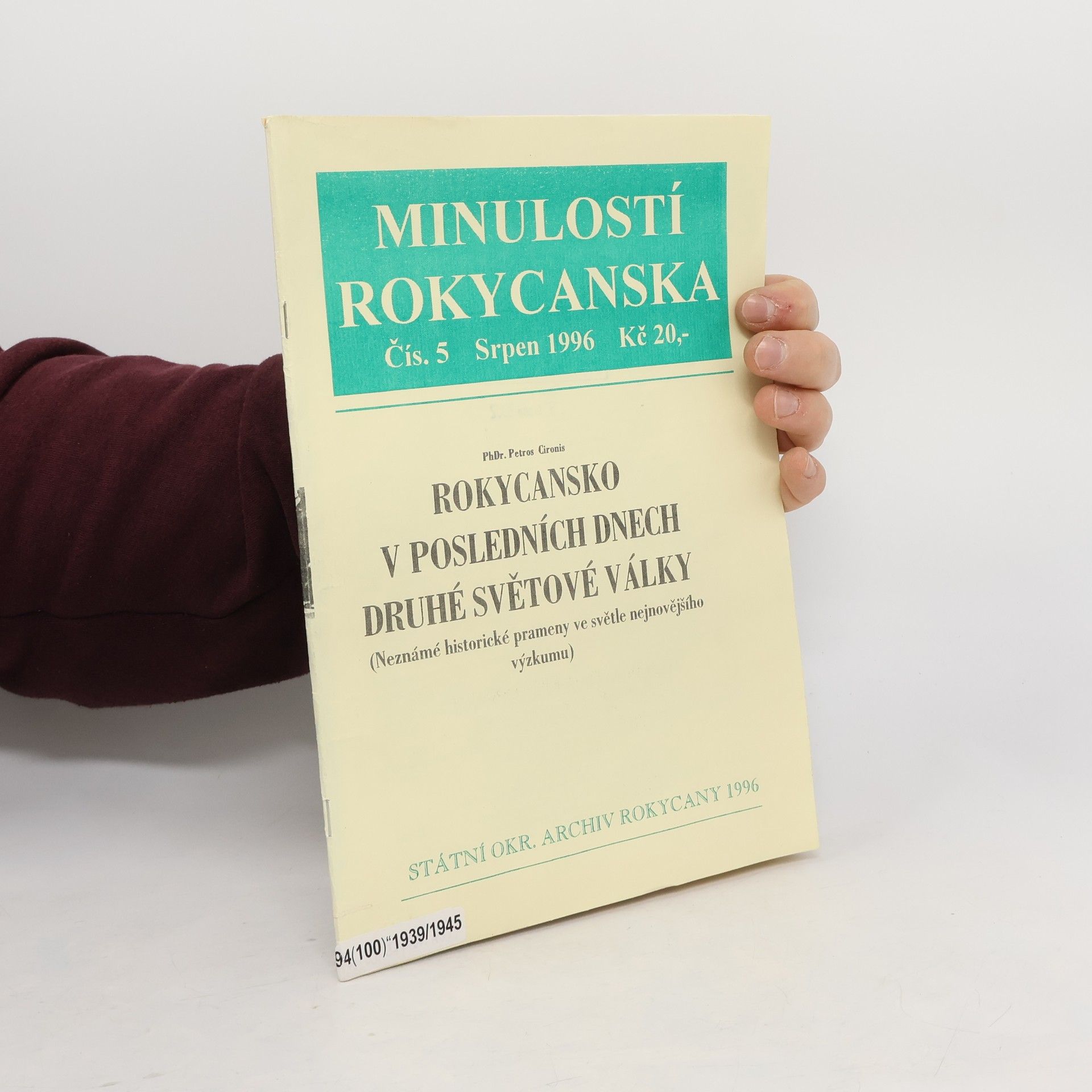 Various authors Minulostí Rokycanska, 5/1996