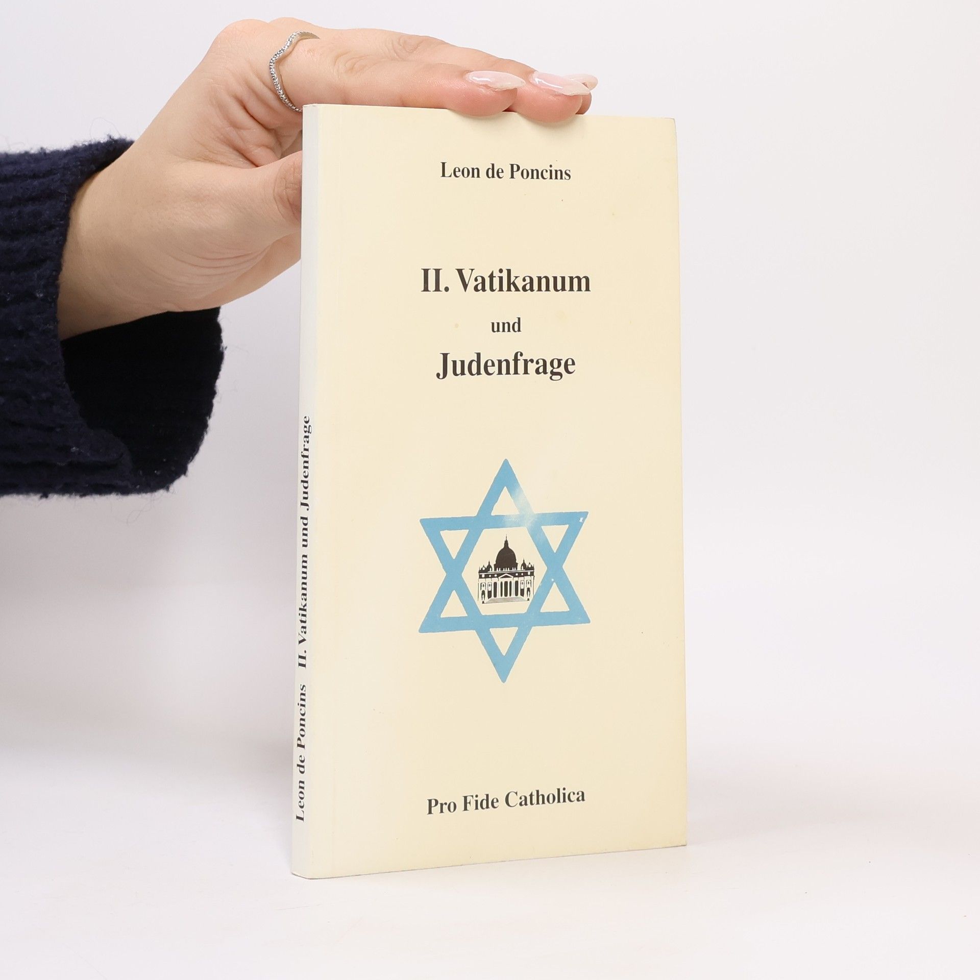 Léon de Poncins II. Vatikanum und Judenfrage