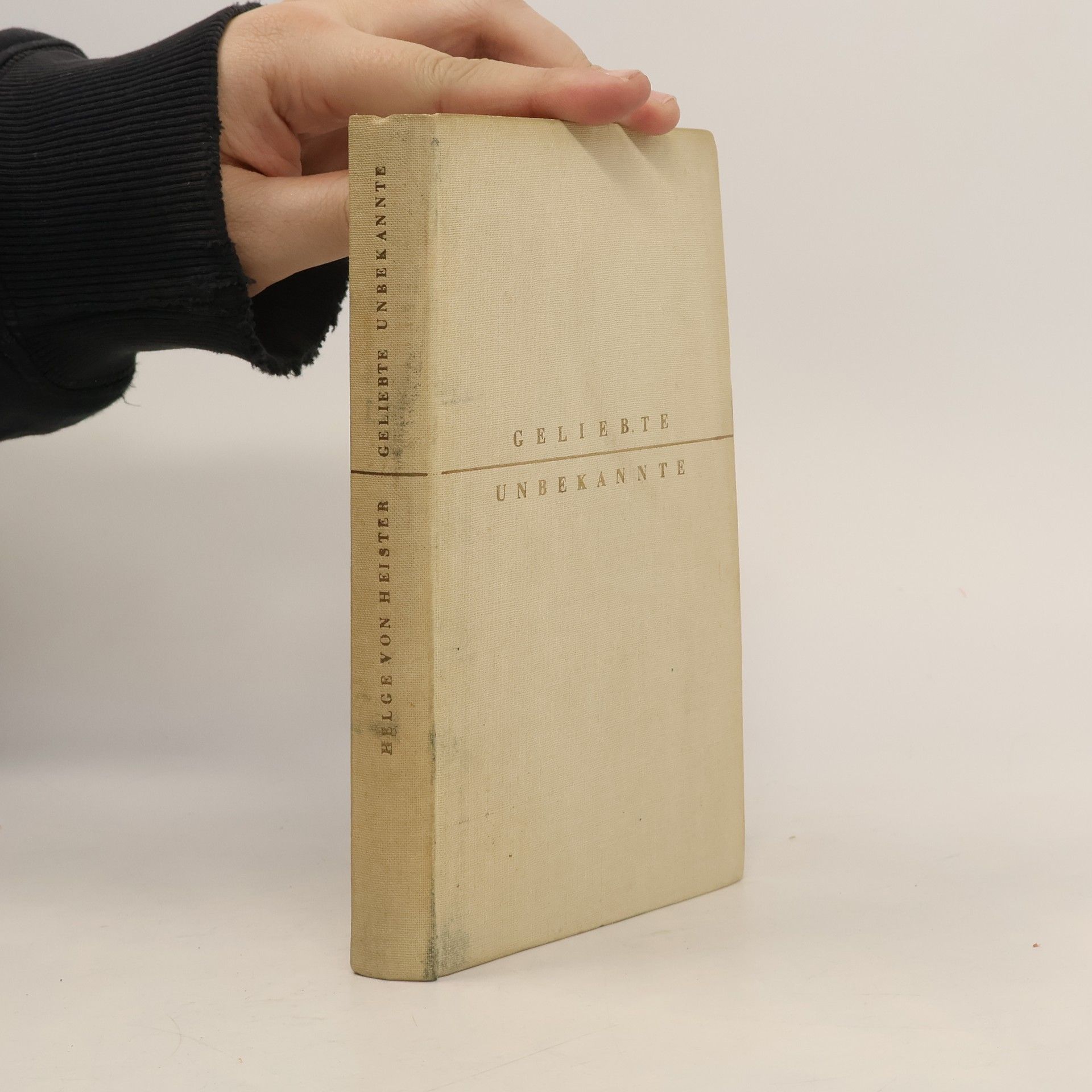 Helge von Heister Geliebte Unbekannte