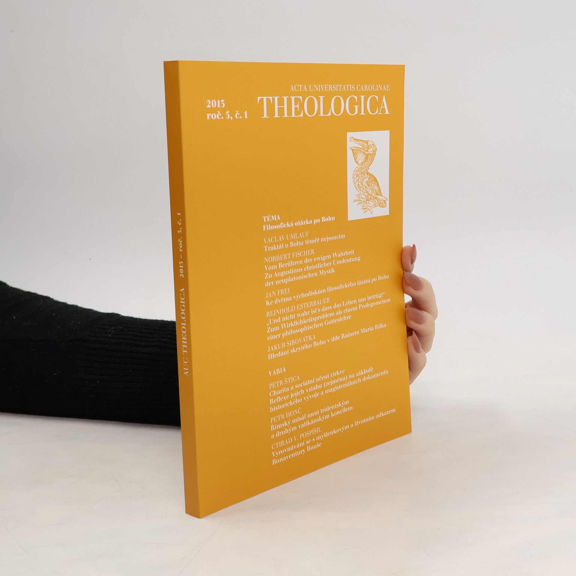 Autorenkollektiv Theologica roč. 3, č. 1