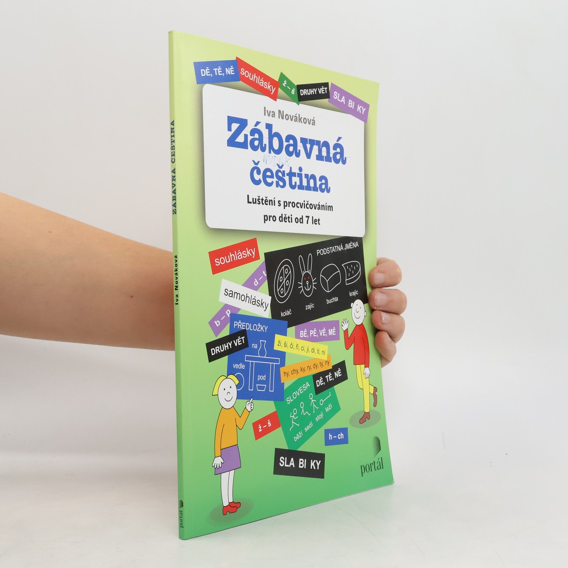 Iva Nováková Zábavná čeština : luštění s procvičováním pro děti od 7 let