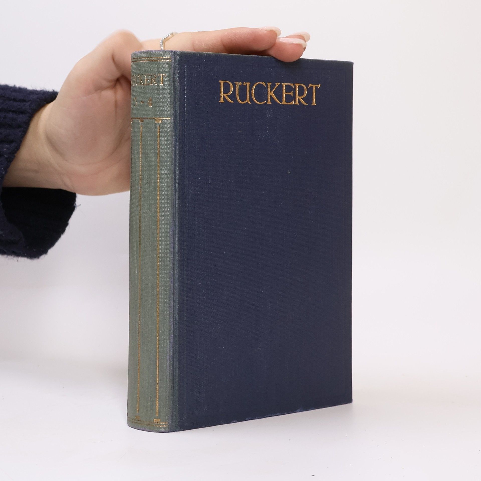 Richard Böhme Friedrich Rückerts Werke Auswahl in Sechs Bänden