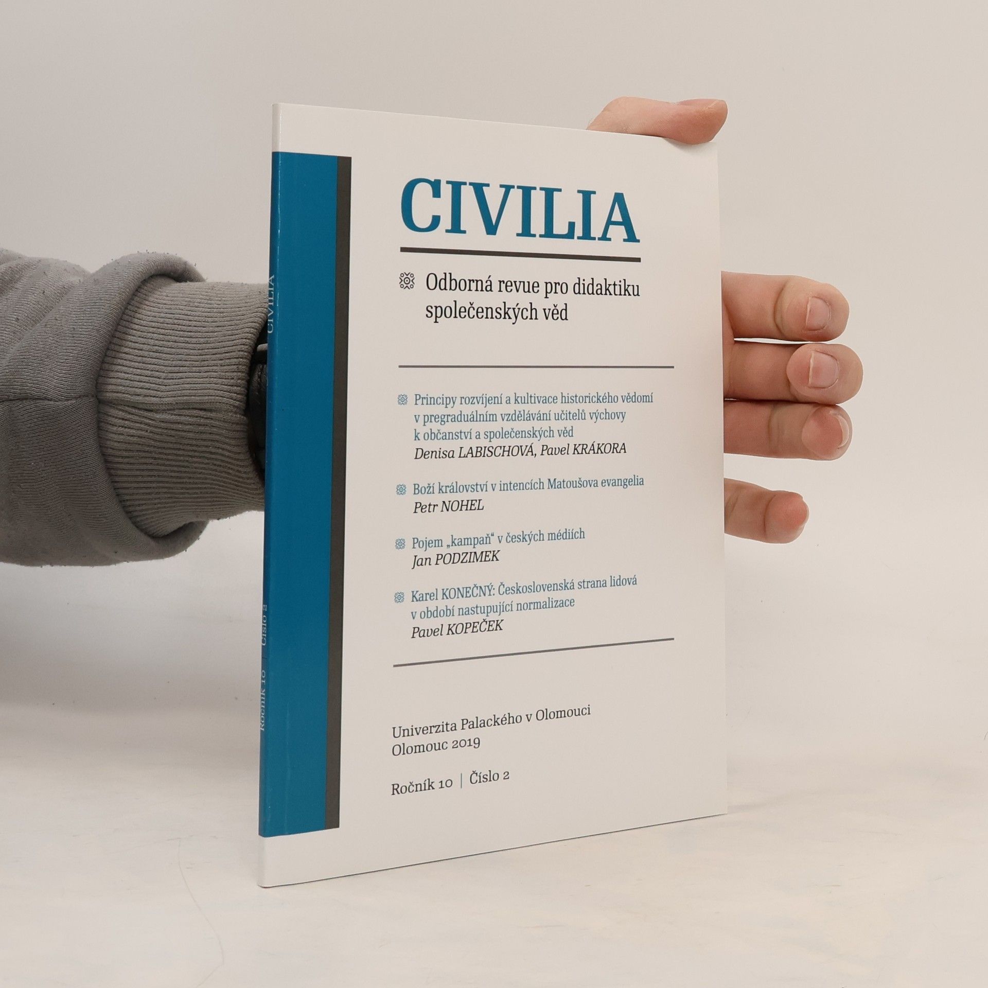 Civilia. Odborná revue pro didaktiku společenských věd 2/2019