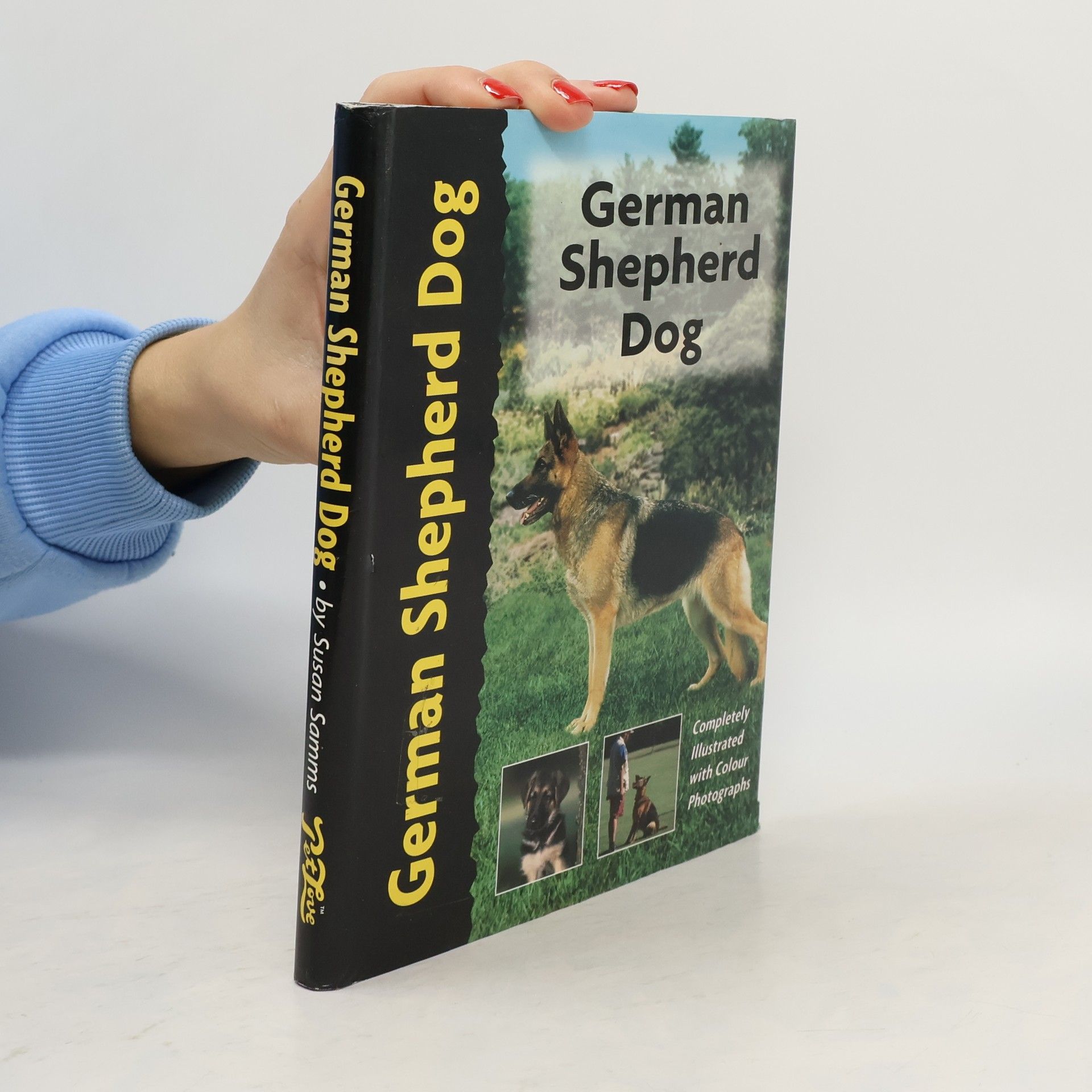 Susan Samms German shepherd dog