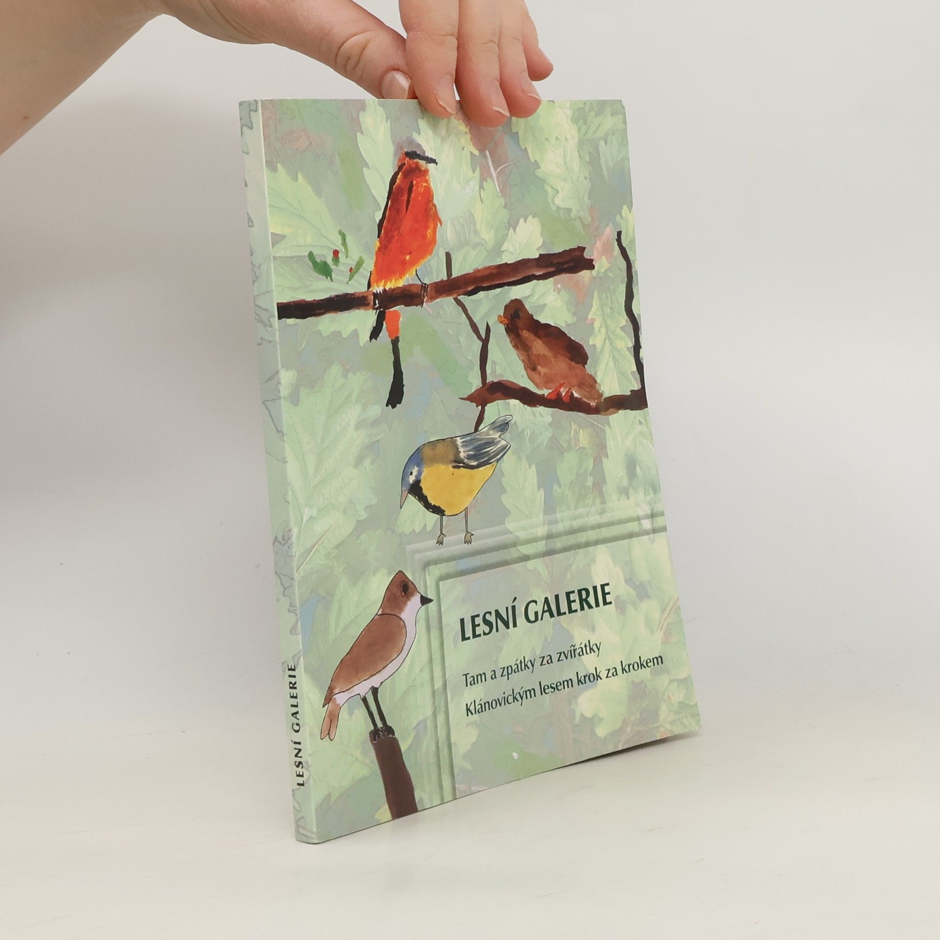Collectif d'auteurs Lesní galerie. Tam a zpátky za zvířátky. Klánovickým lesem krok za krokem