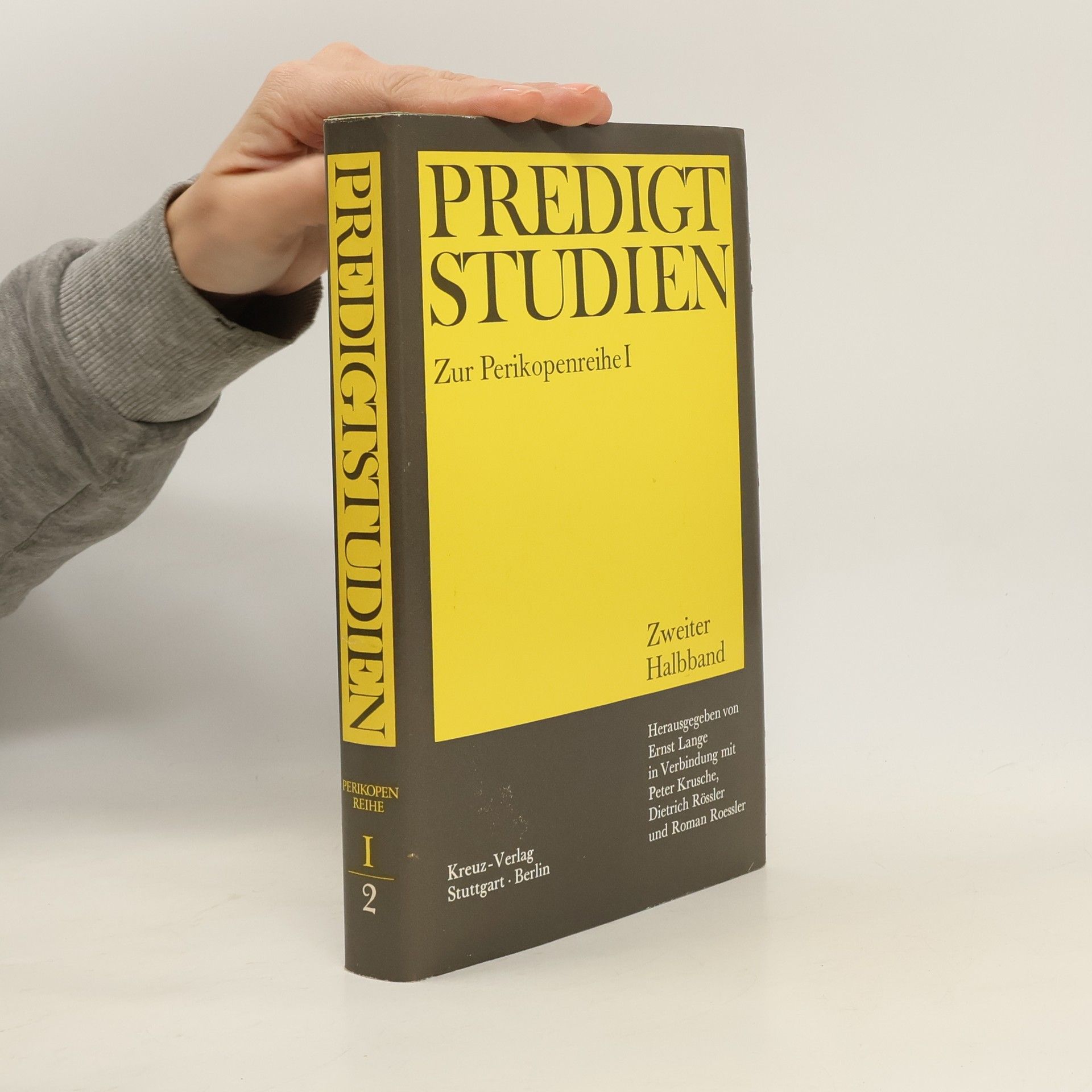 Ernst Lange Predigtstudien I/2