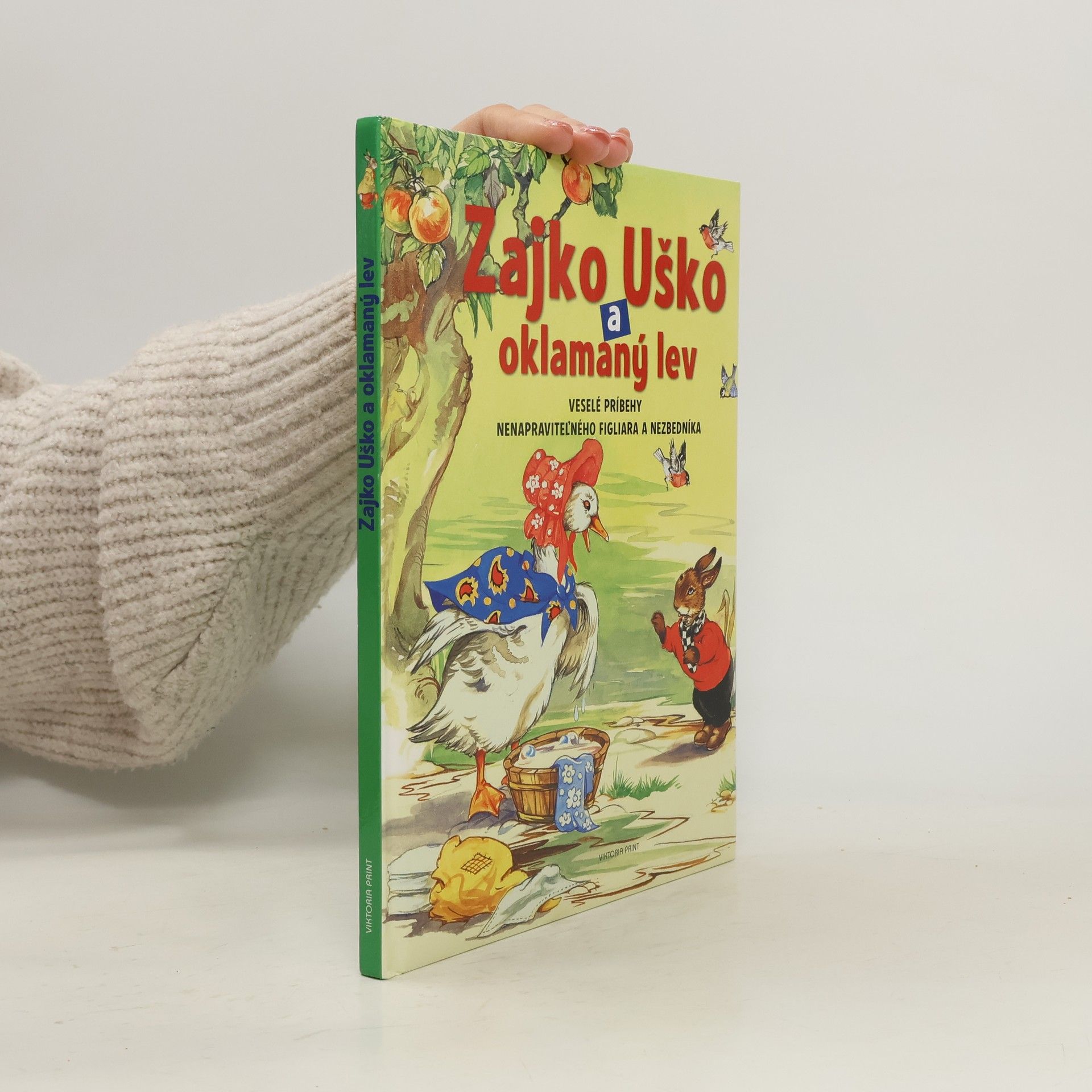 Rene Cloke Zajko Uško a oklamaný lev