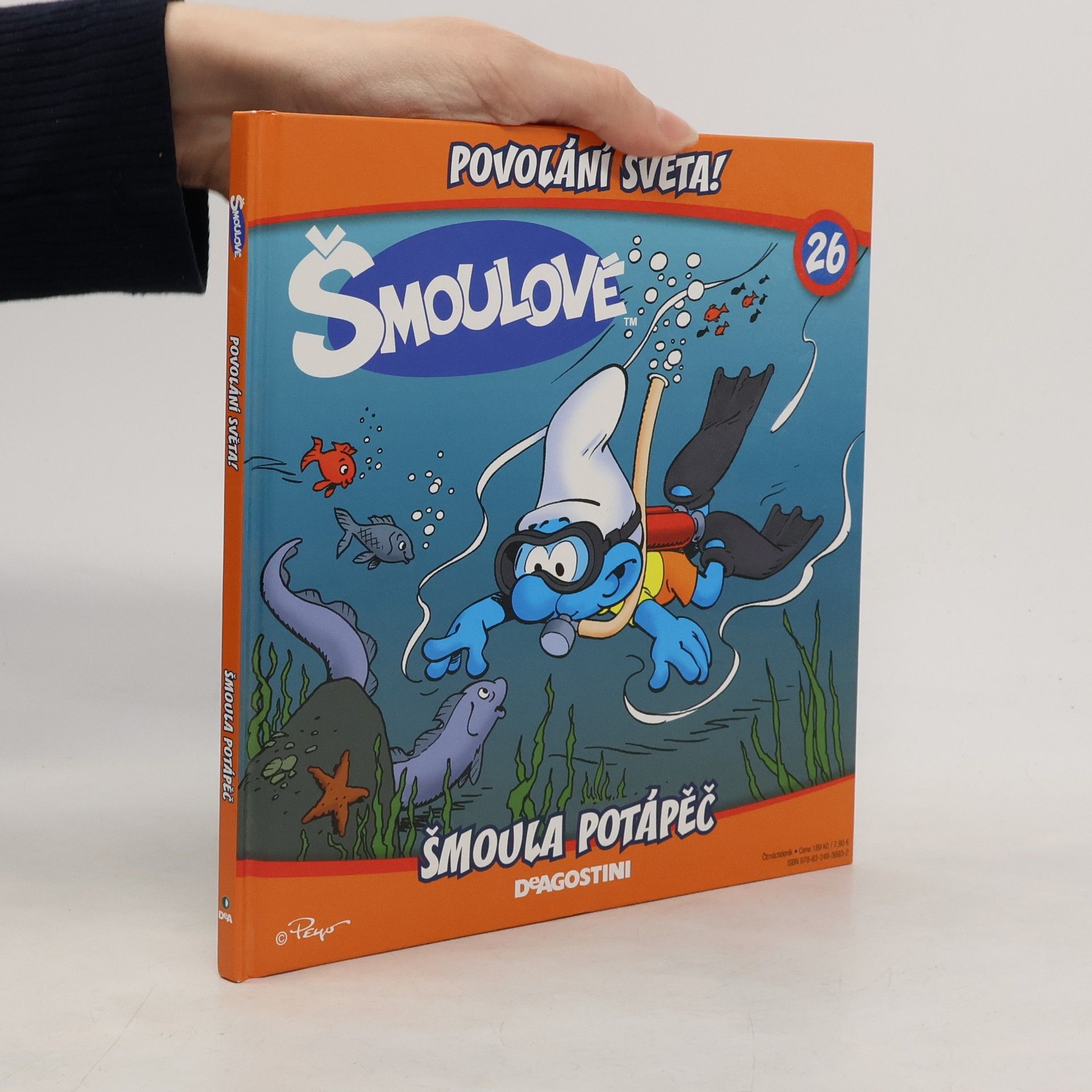 Iva Kořístková Šmoulové Povolání světa! 26. Šmoula potápěč