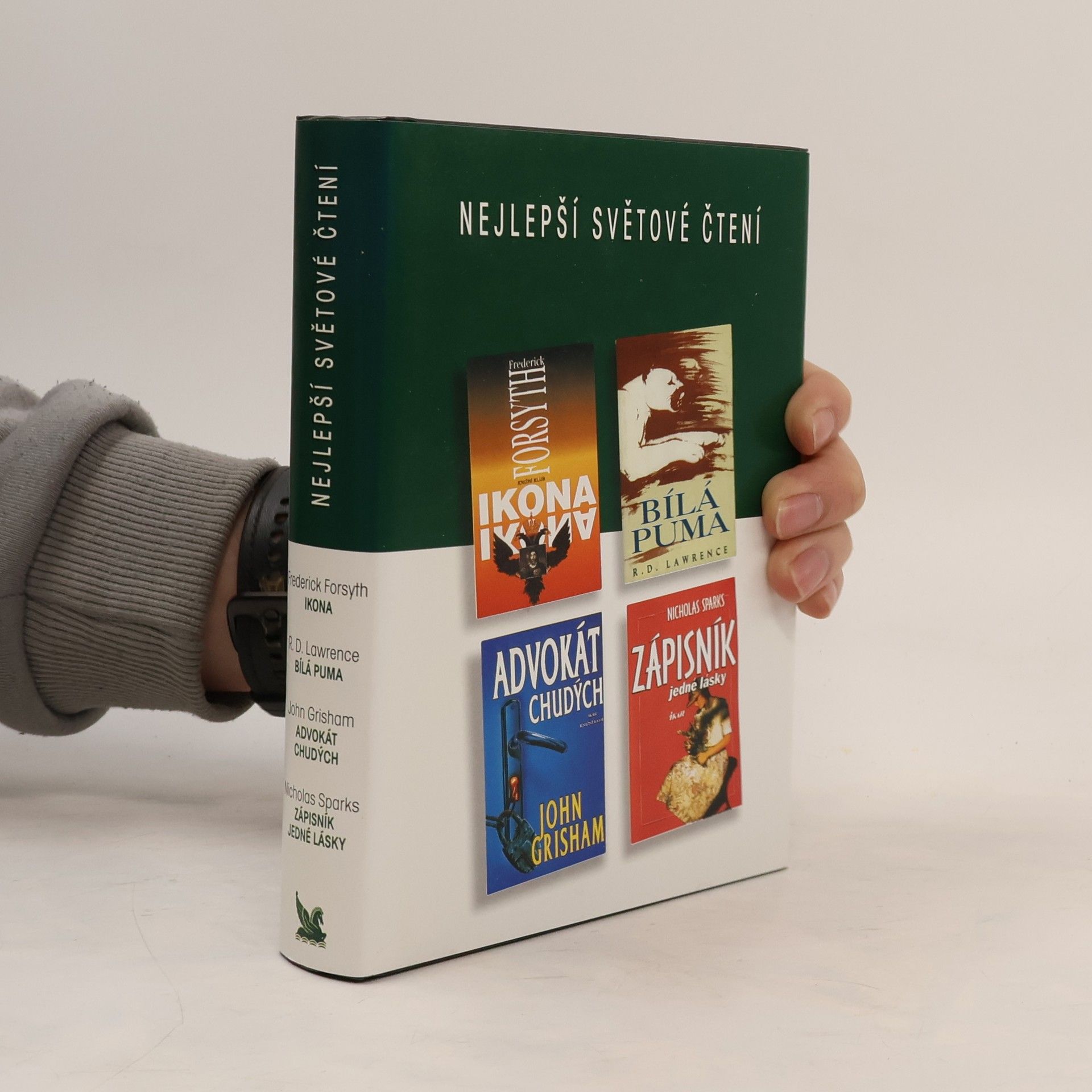 John Grisham Nejlepší světové čtení. Ikona. Bílá puma. Advokát chudých. Zápisník jedné lásky