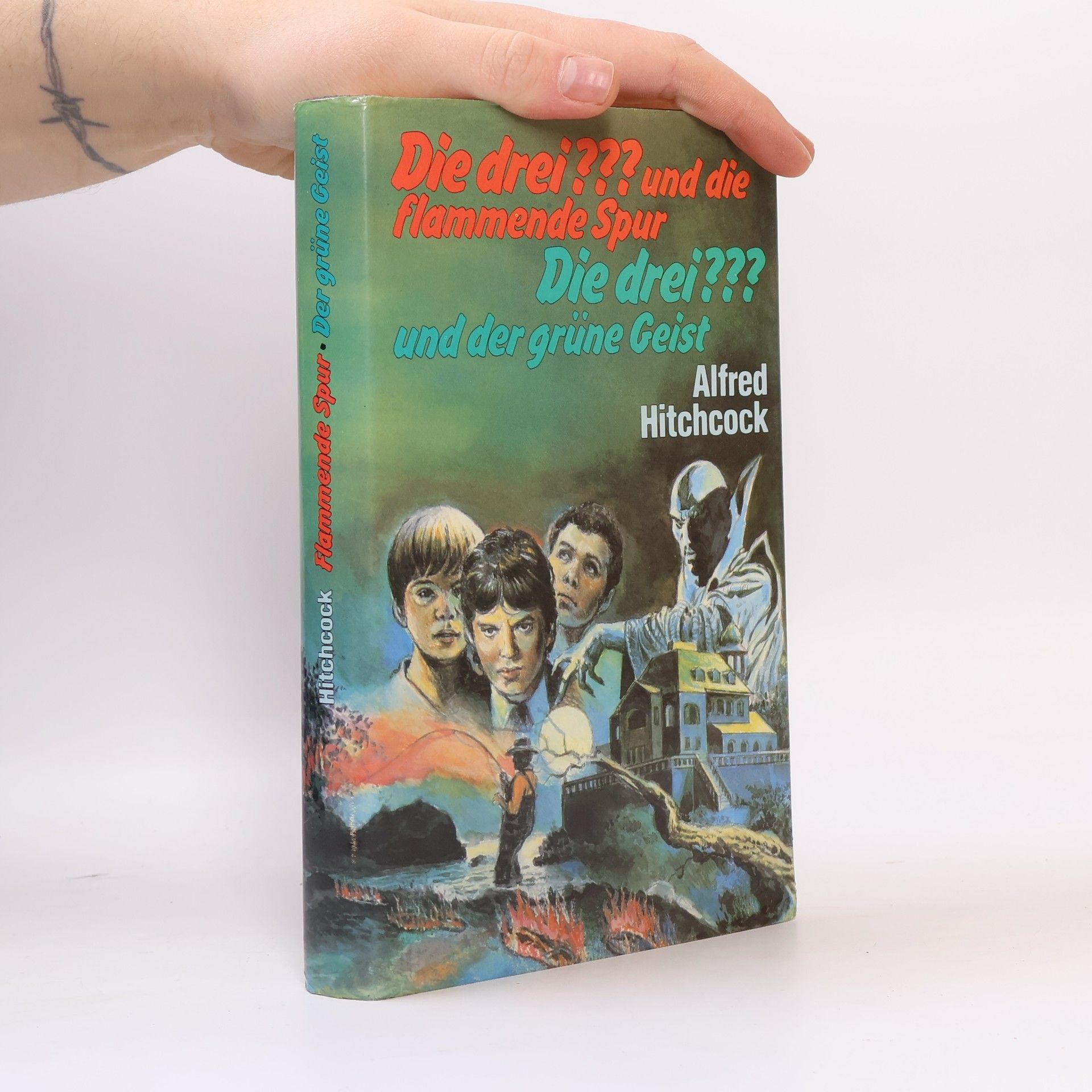 Alfred Hitchcock Die drei??? und die flammende Spur. Die drei??? und der grüne Geist