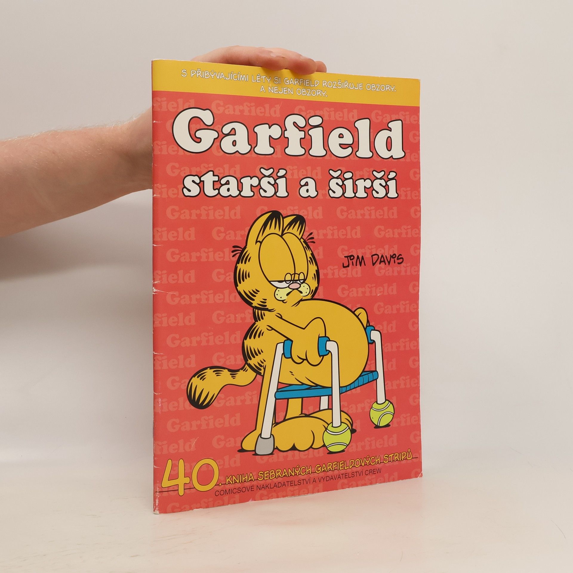 Jim Davis Garfield starší a širší