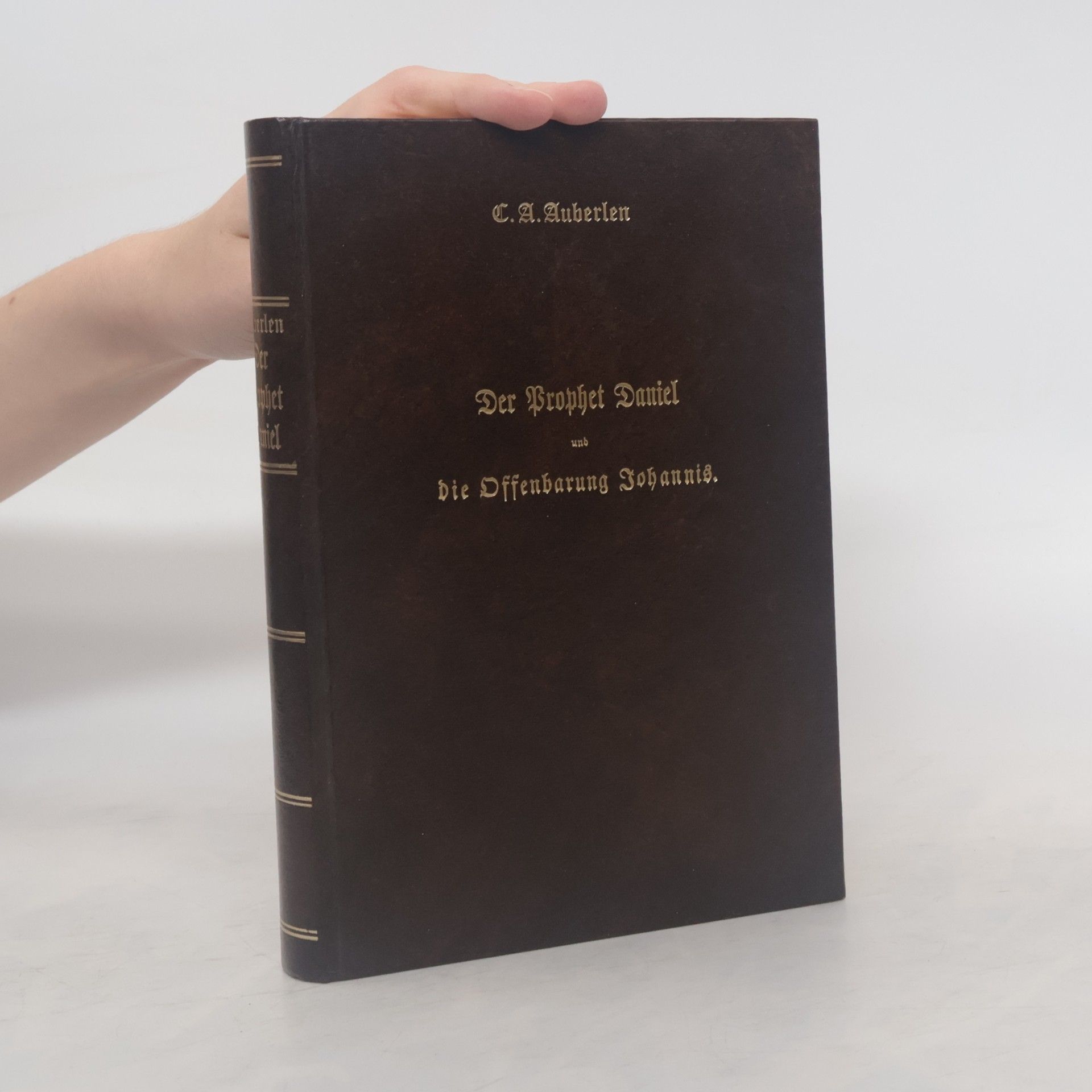 Carl August Auberlen Der Prophet Daniel und die Offenbarung Johannis