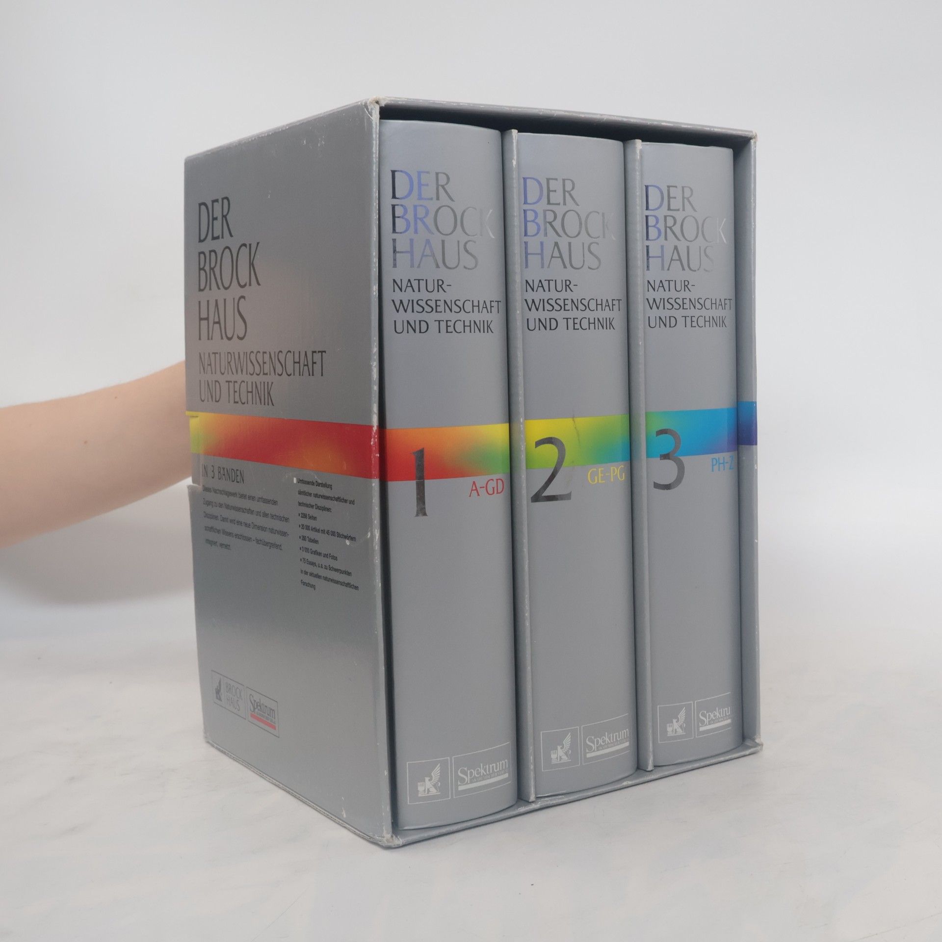 Kolektiv autorů Der Brockhaus Naturwissenschaft und Technik 1-3