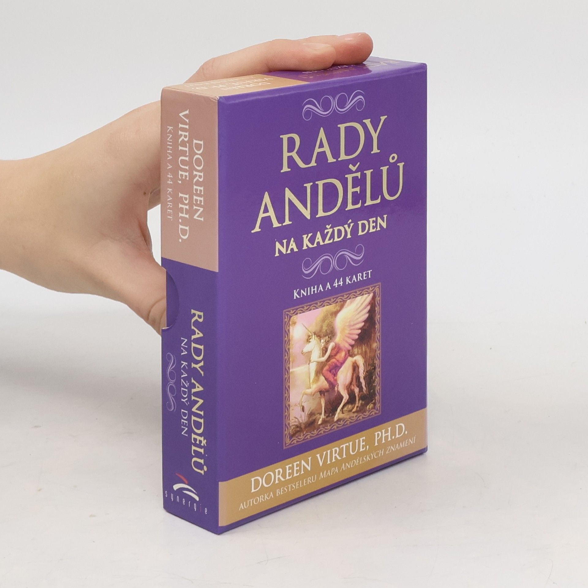 Doreen Virtue Rady andělů na každý den (kniha a 44 karet)