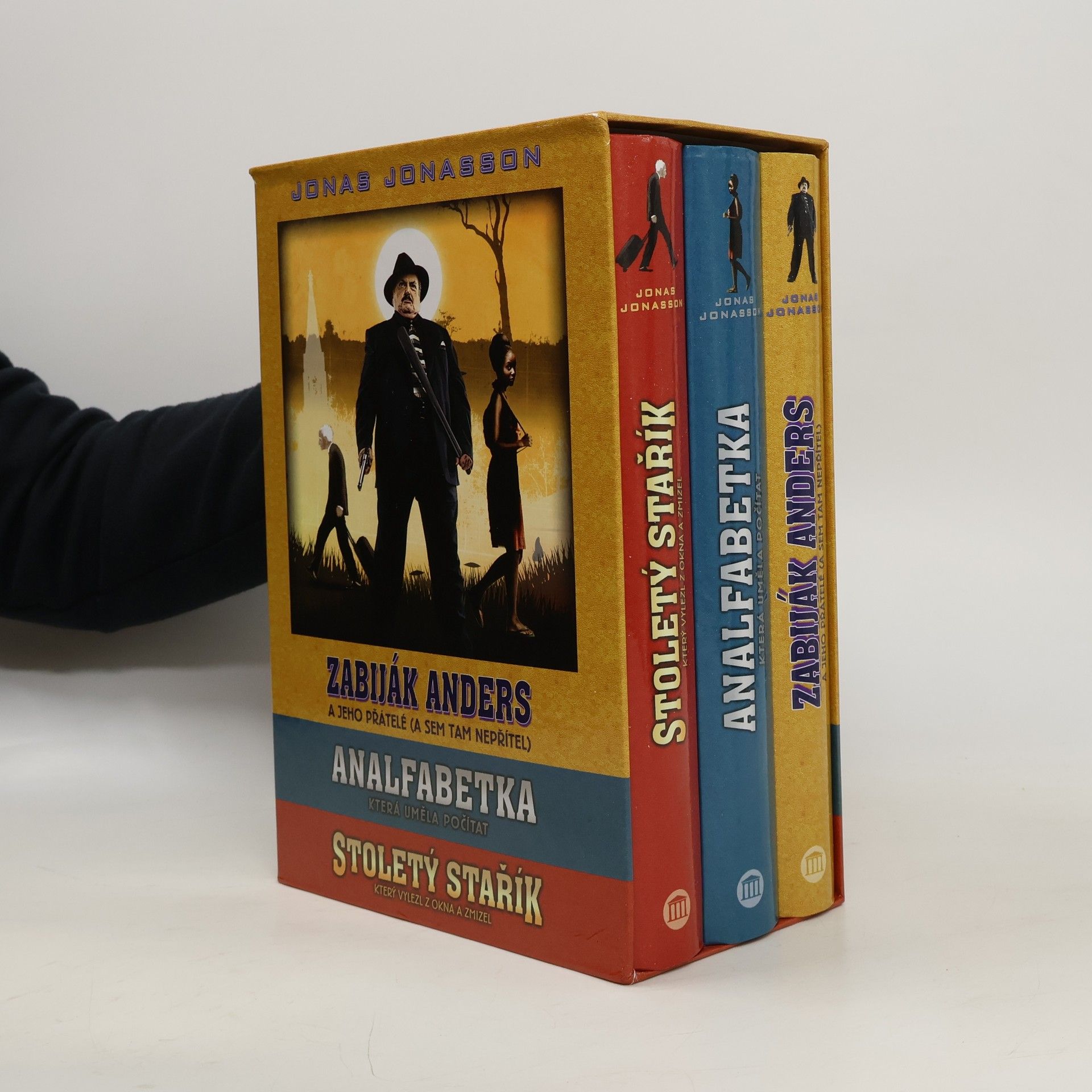 Jonas Jonasson 3x Jonas Jonasson (box)