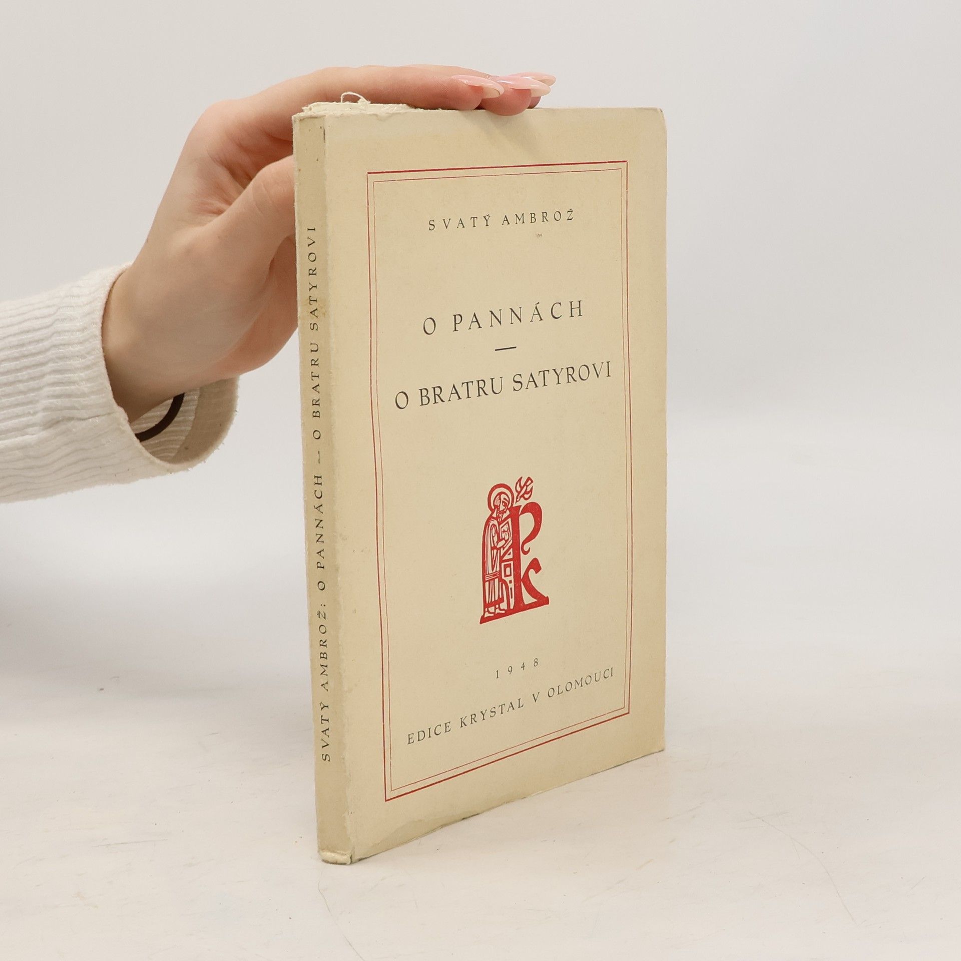 Josef Zvěřina O pannách. O bratru Satyrovi