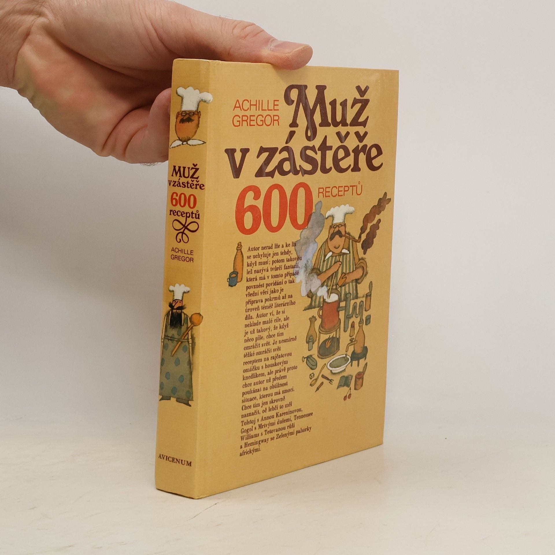 Muž v zástěře. 600 receptů