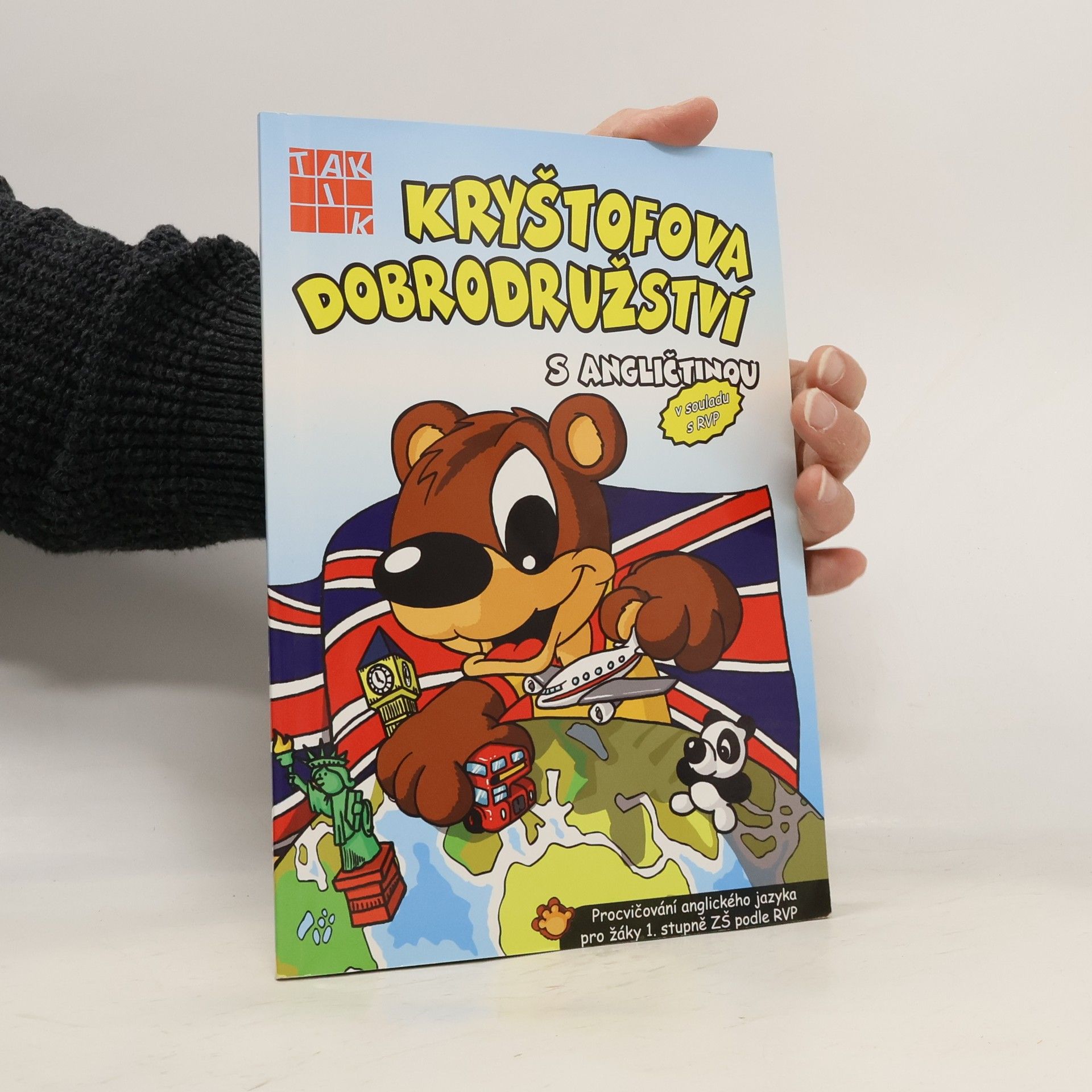 Autorenkollektiv Kryštofova dobrodružství s angličtinou procvičování anglického jazyka pro žáky 1. stupně ZŠ podle RVP