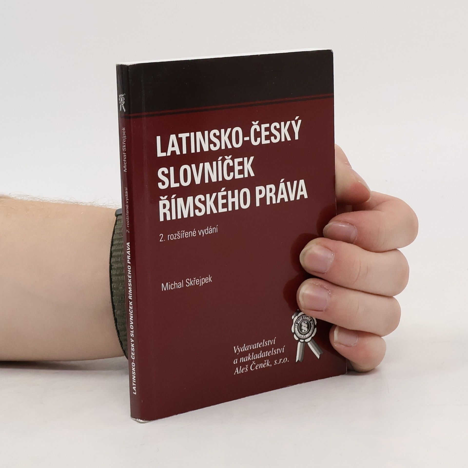 Michal Skřejpek Latinsko-český slovníček římského práva - 2. rozšířené vydání